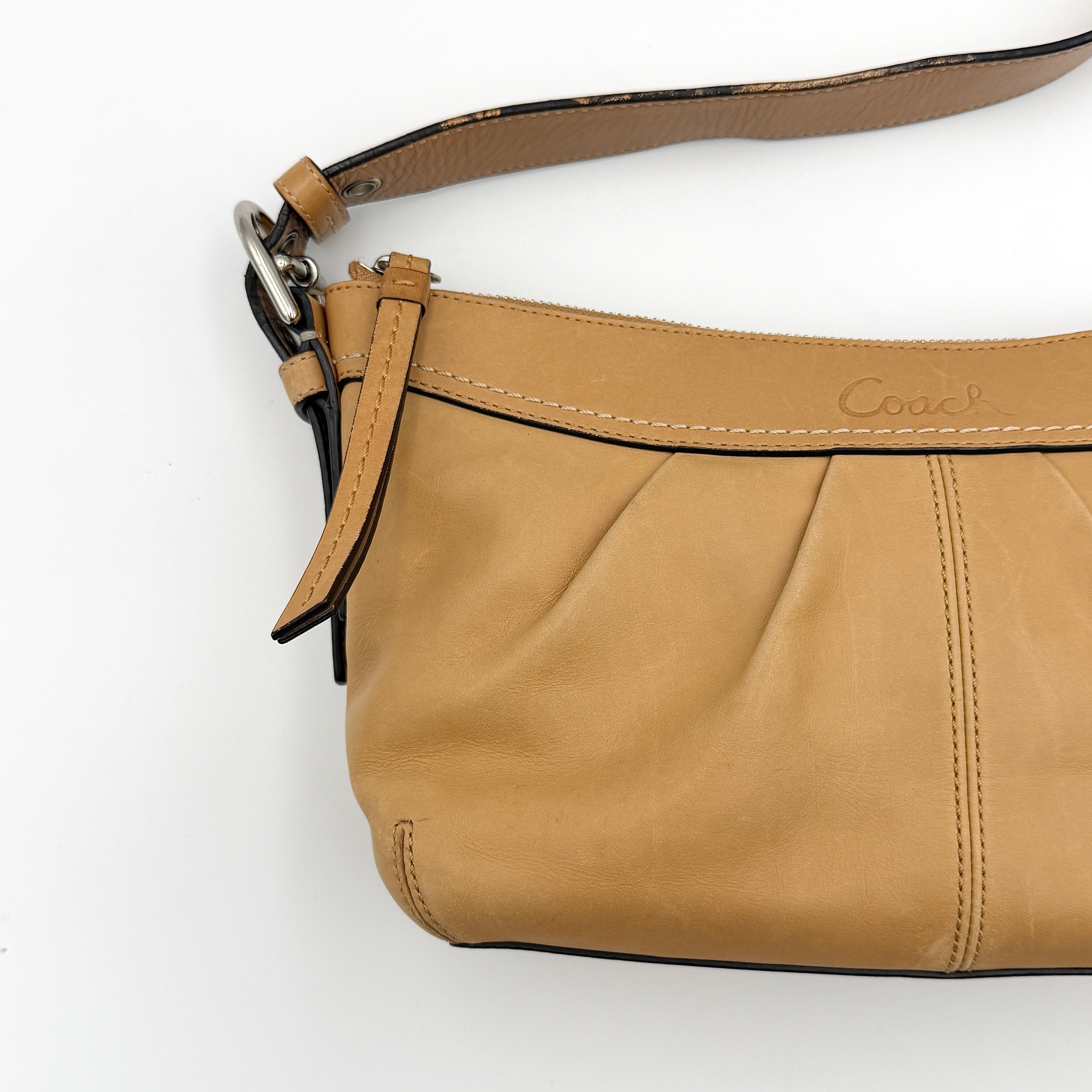 Coach 2Way Ashley Crossbody Bag Tan