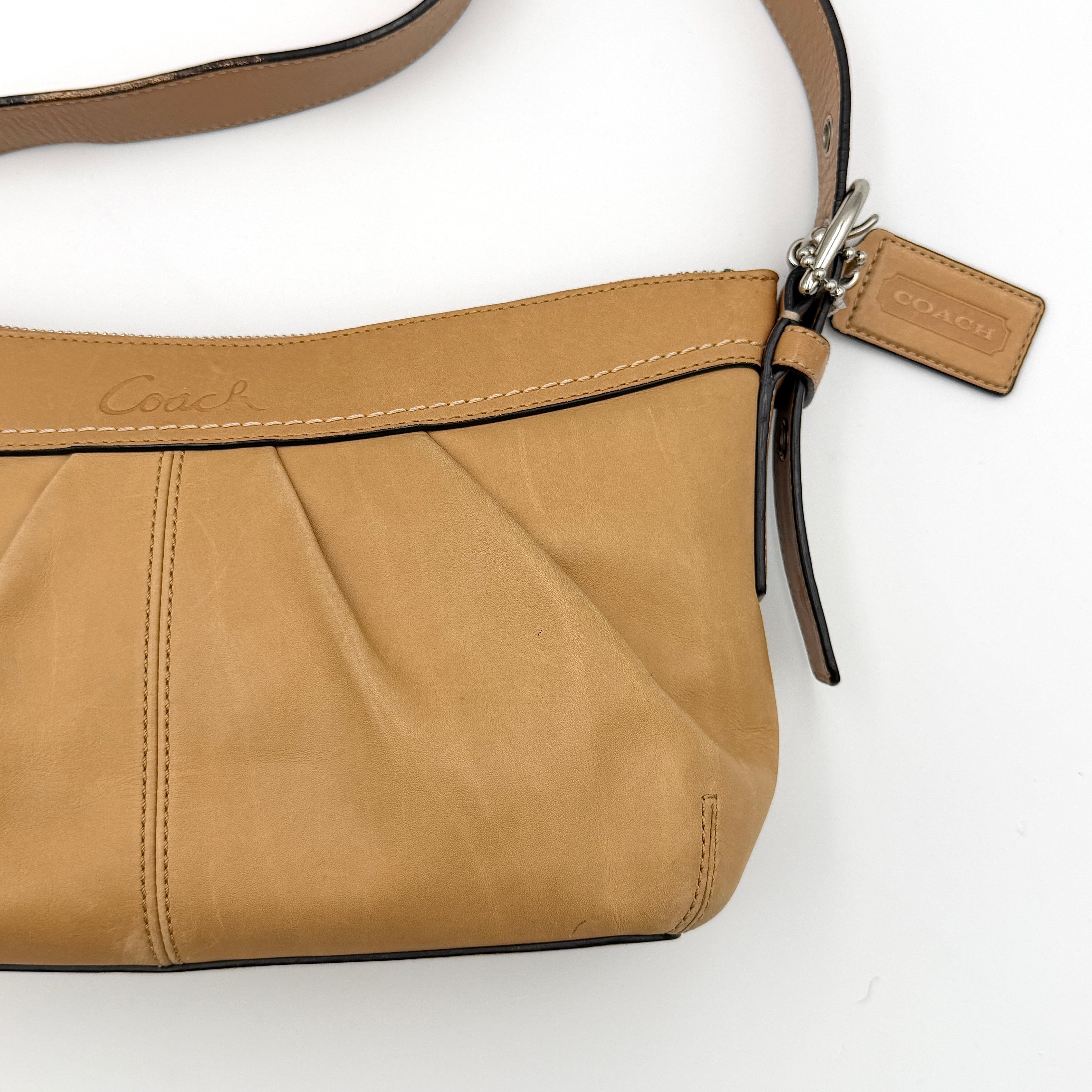 Coach 2Way Ashley Crossbody Bag Tan