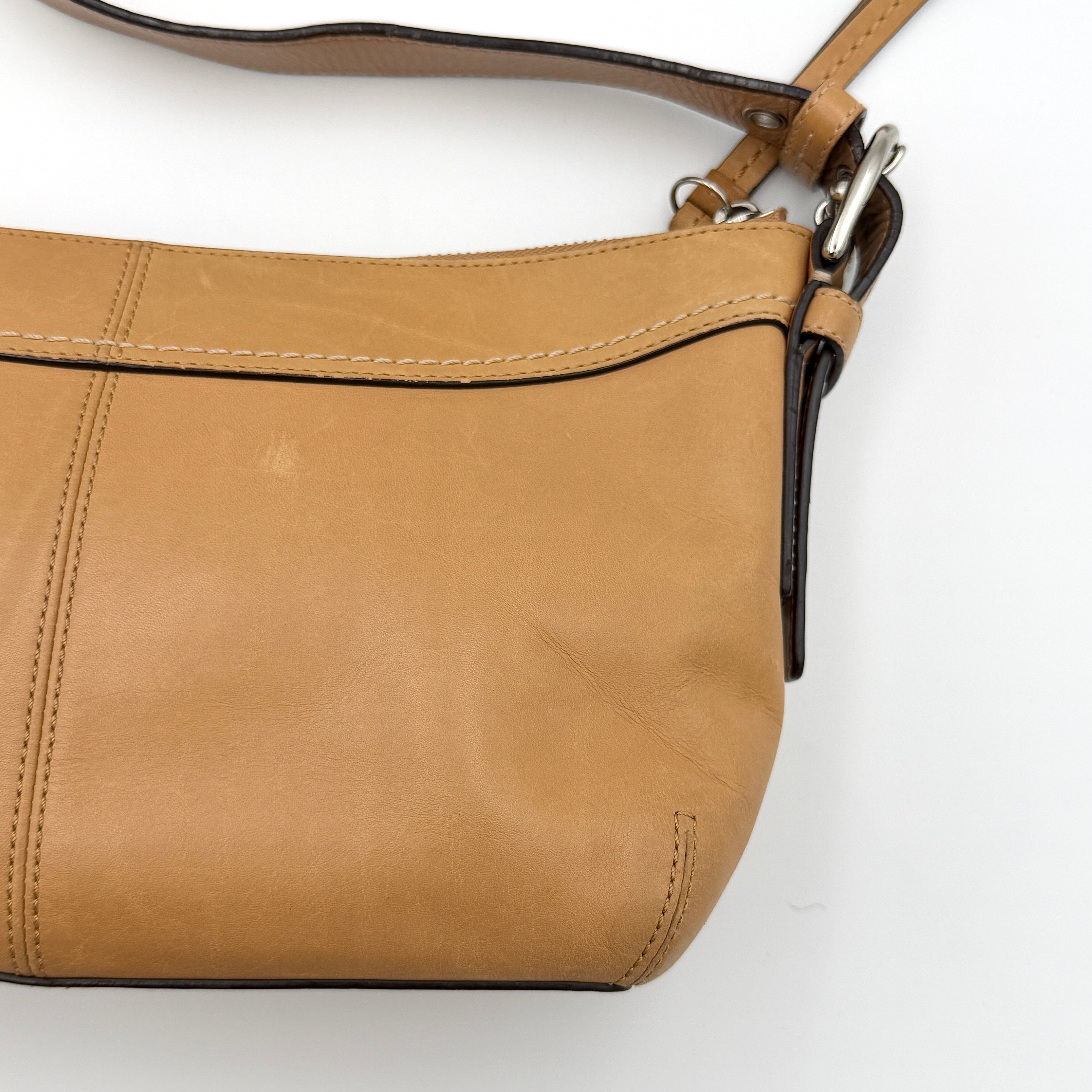 Coach 2Way Ashley Crossbody Bag Tan