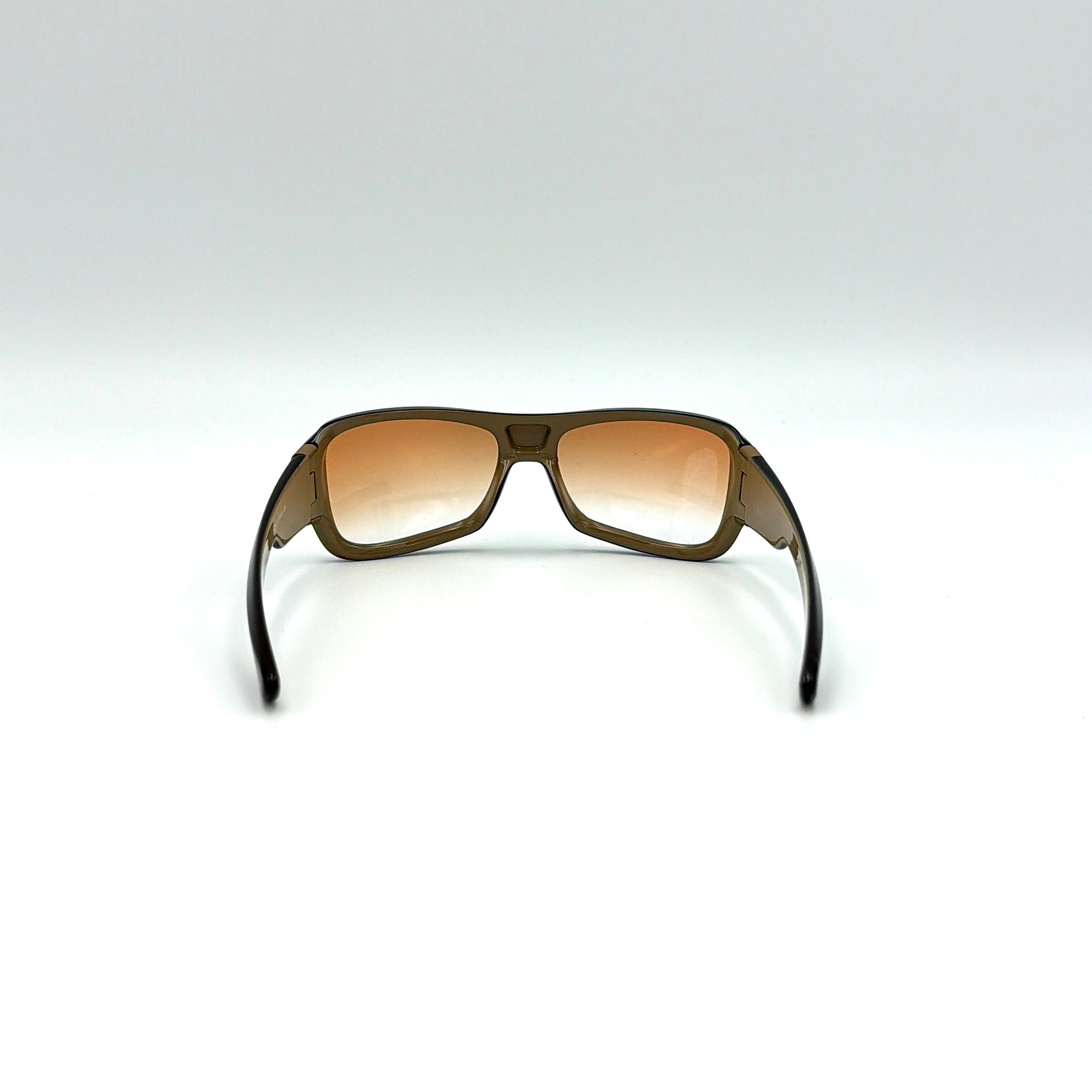 Oakley Motefrio Wraparound Sunglasses Brown/Bronze