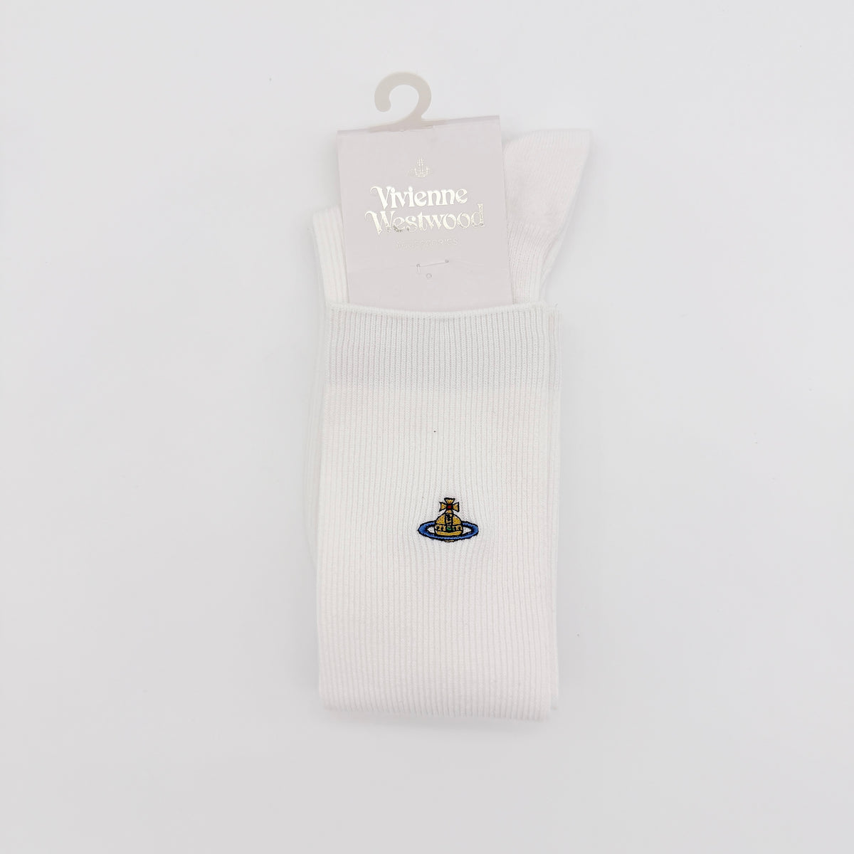 Vivienne Westwood Signature Orb Ribbed Logo Socks