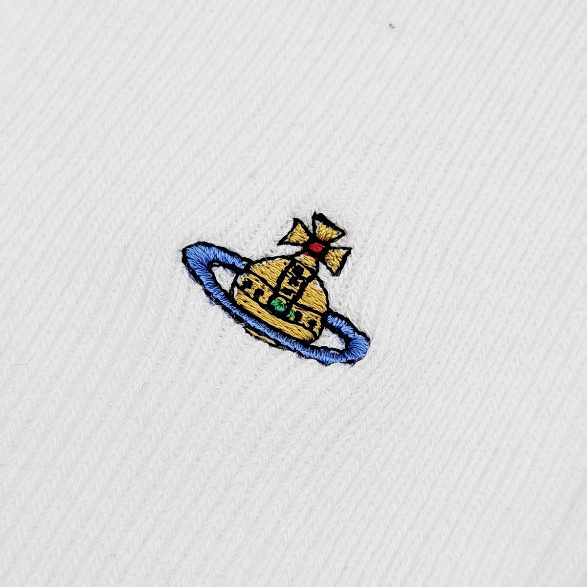Vivienne Westwood Signature Orb Ribbed Logo Socks