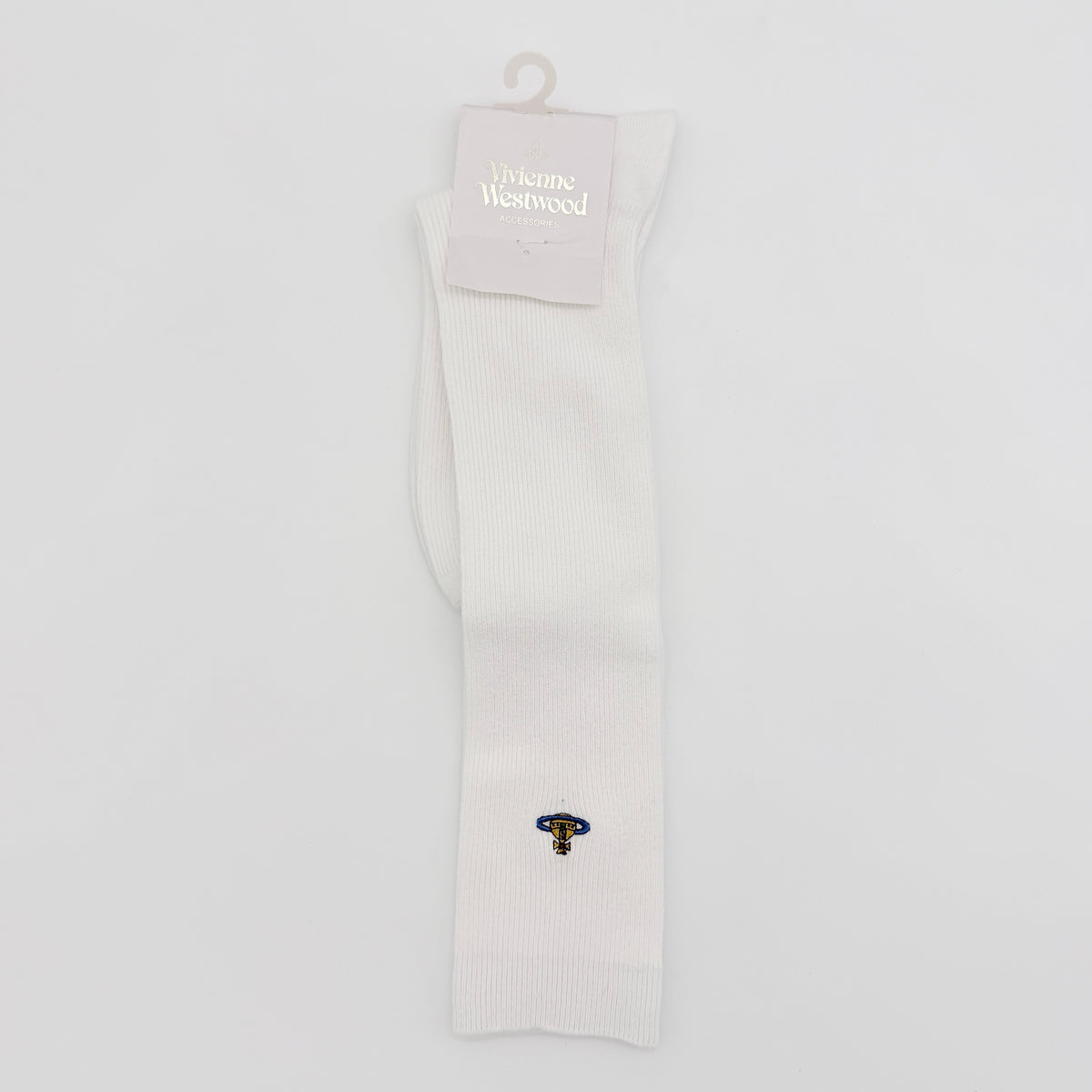 Vivienne Westwood Signature Orb Ribbed Logo Socks