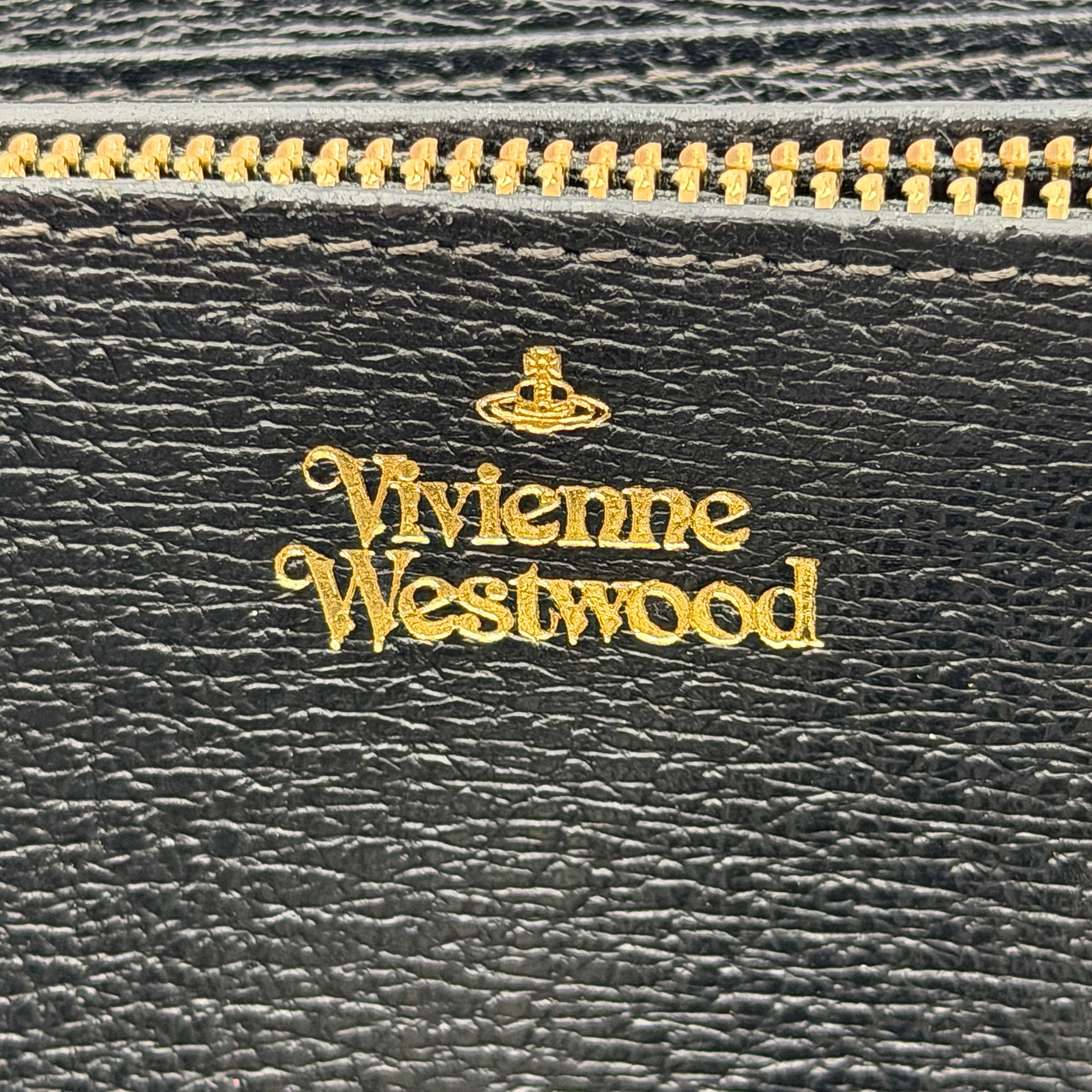 Vivienne Westwood Orb Long Wallet Black