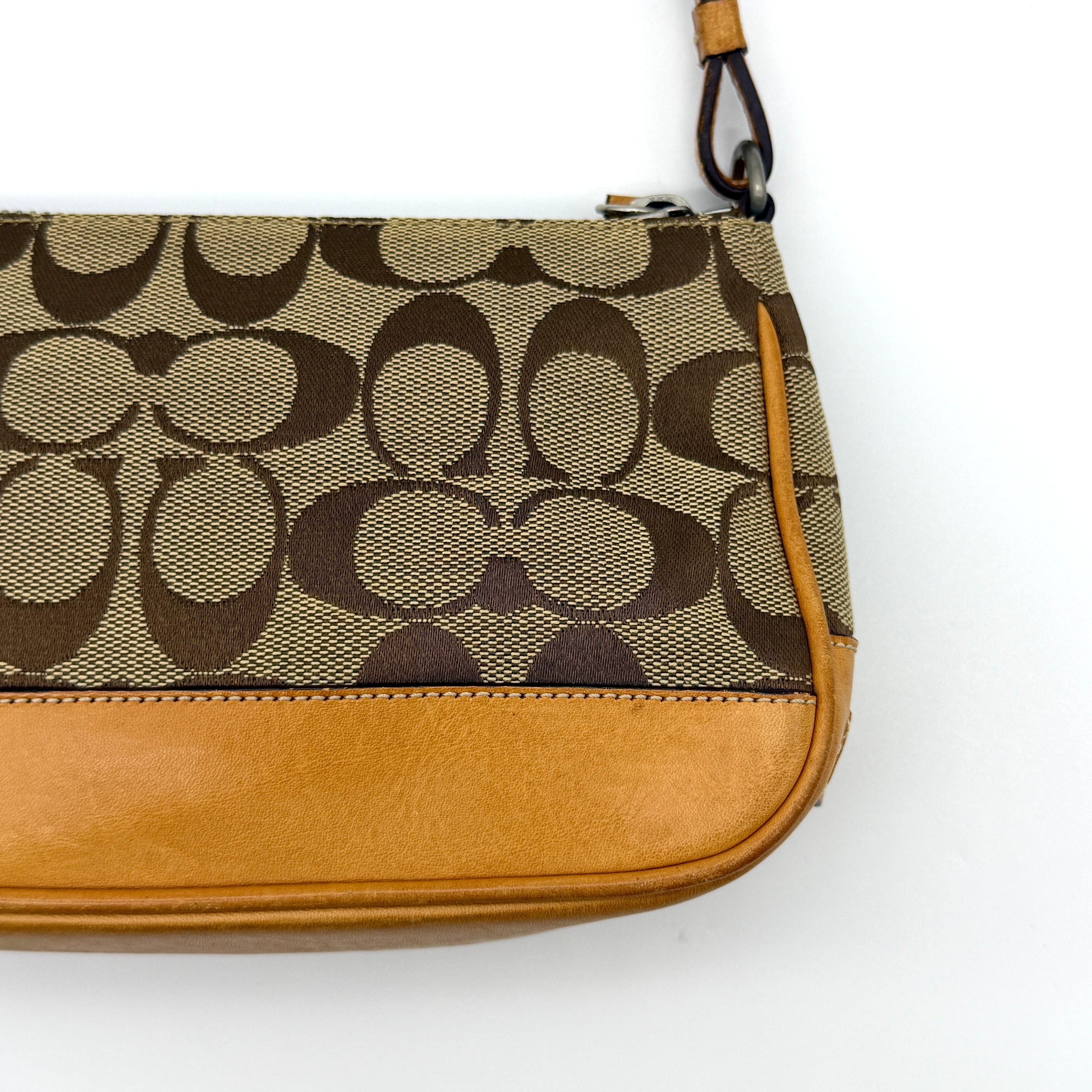 Coach Y2K Demi Shoulder Bag Tan