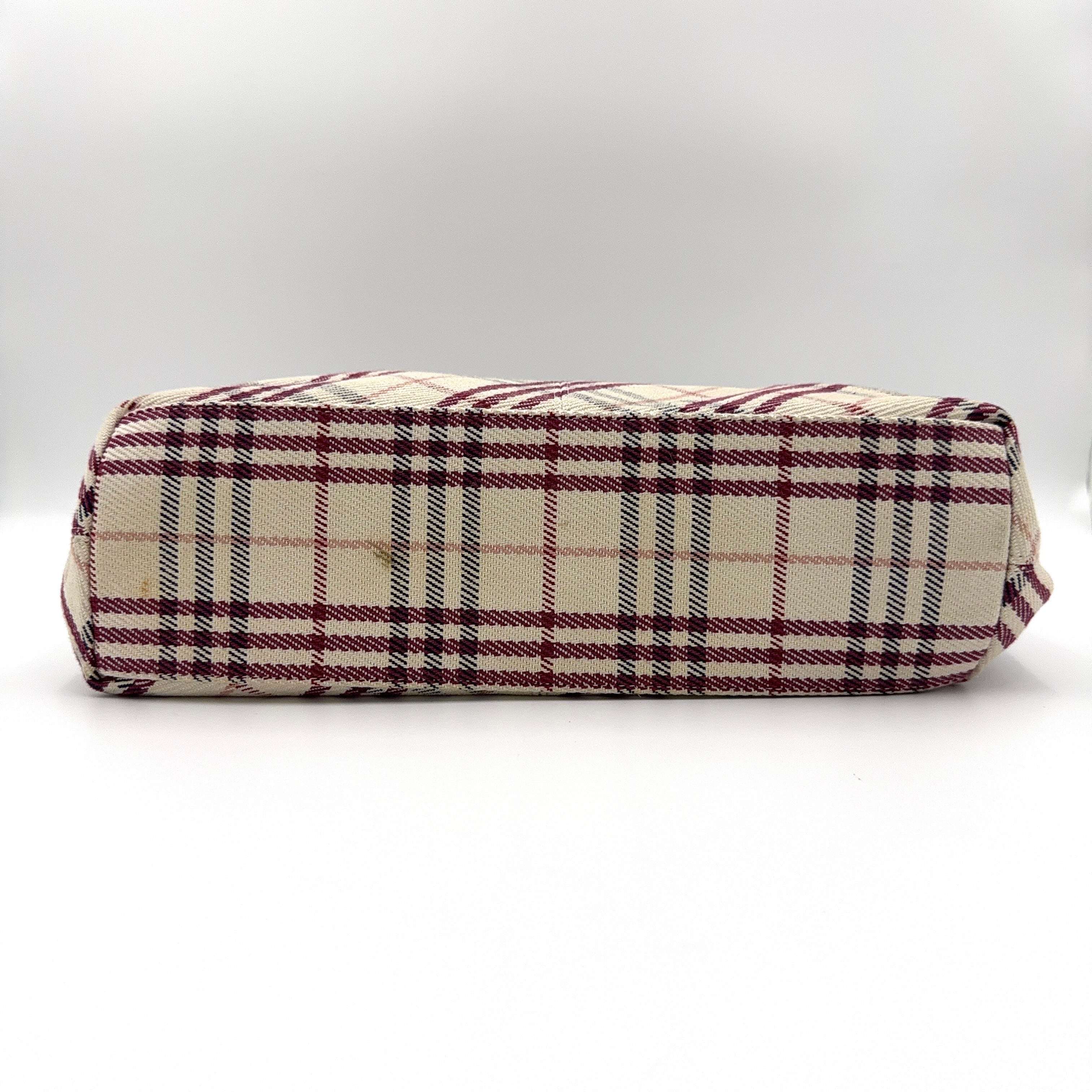 Burberry Nova Check Shoulder Bag Beige
