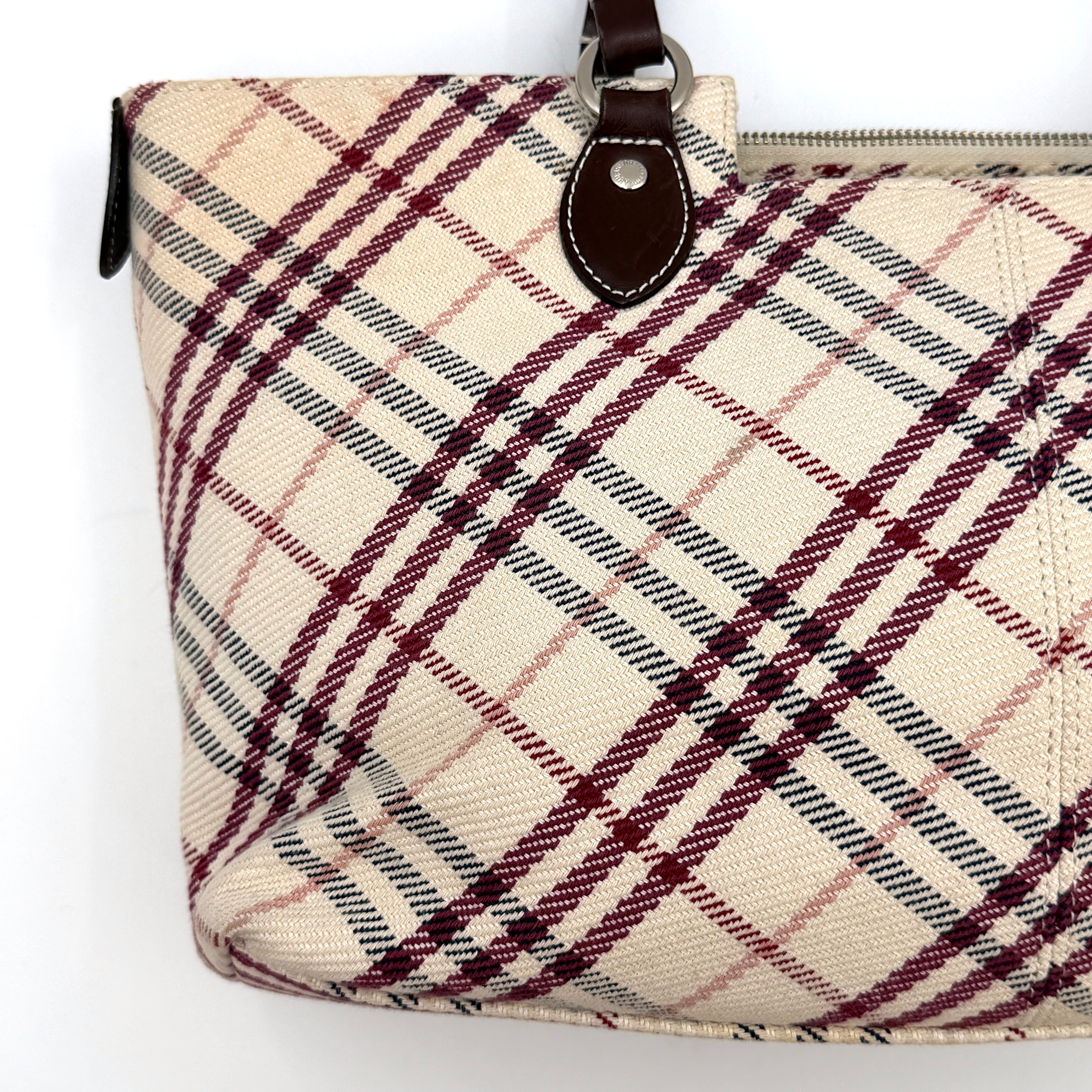 Burberry Nova Check Shoulder Bag Beige