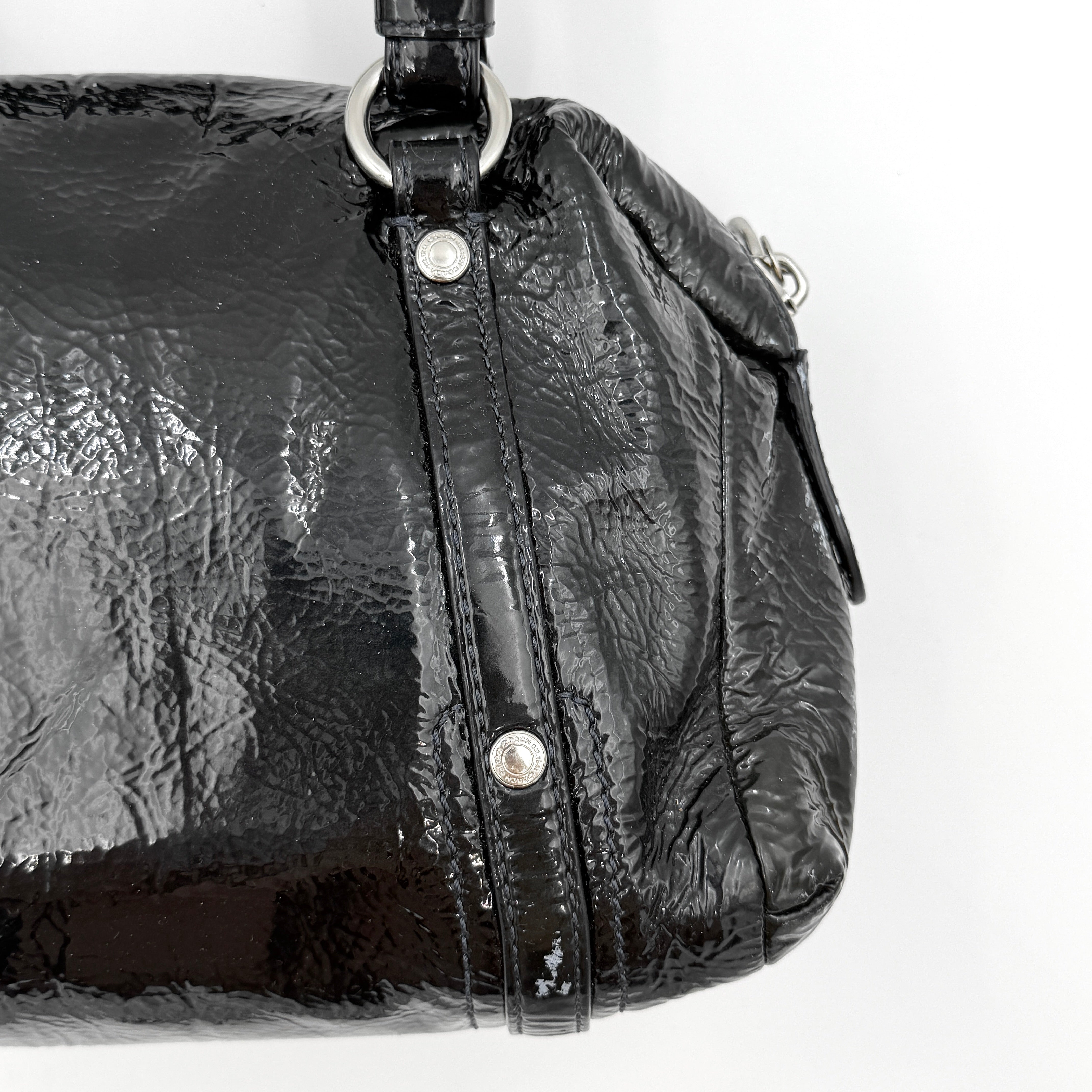 Coach Aubrey Mini Satchel Bag Black