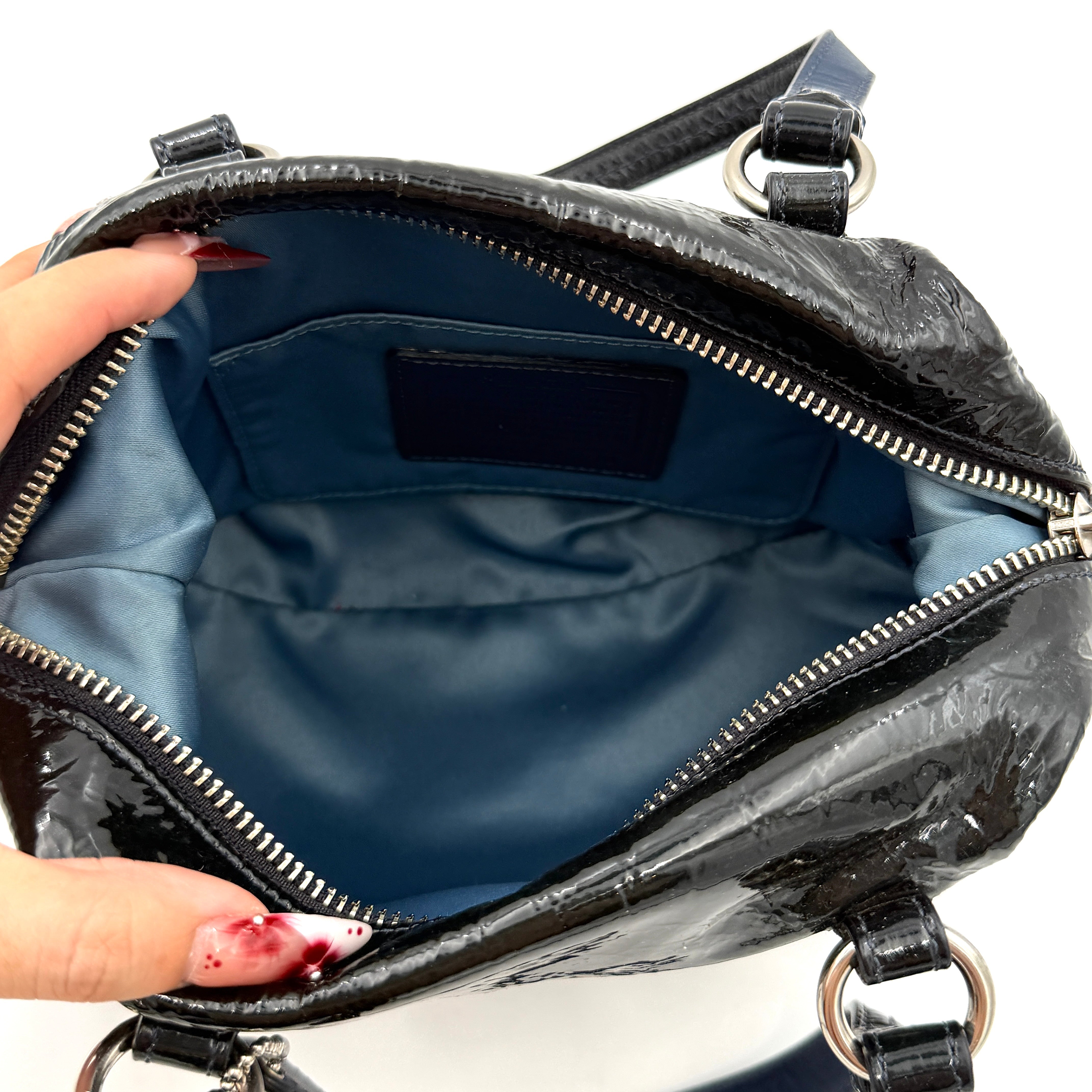 Coach Aubrey Mini Satchel Bag Black