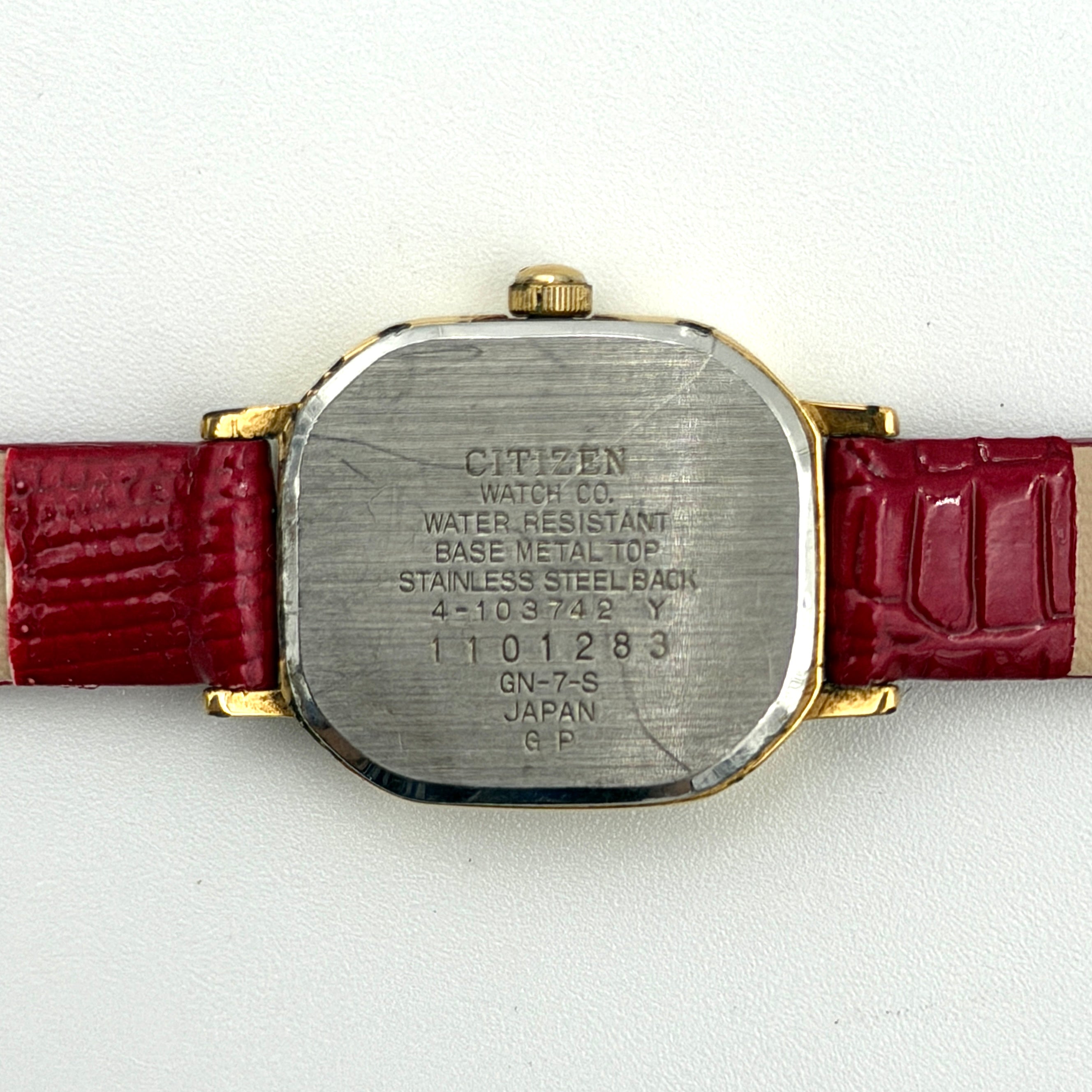 Citizen GN-7-S Quartz Watch Gold