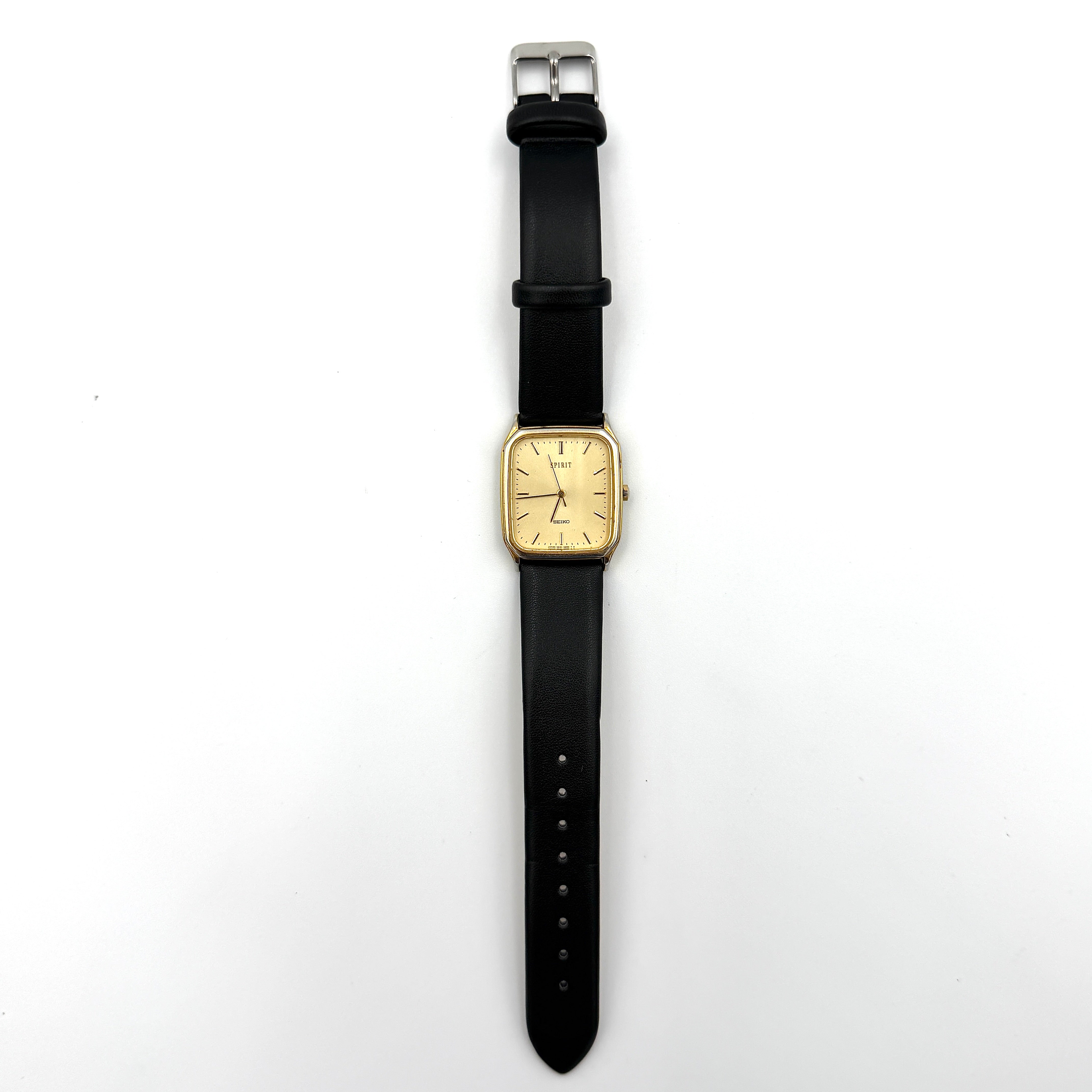 Seiko Spirit 5E31-5B50 Watch Gold