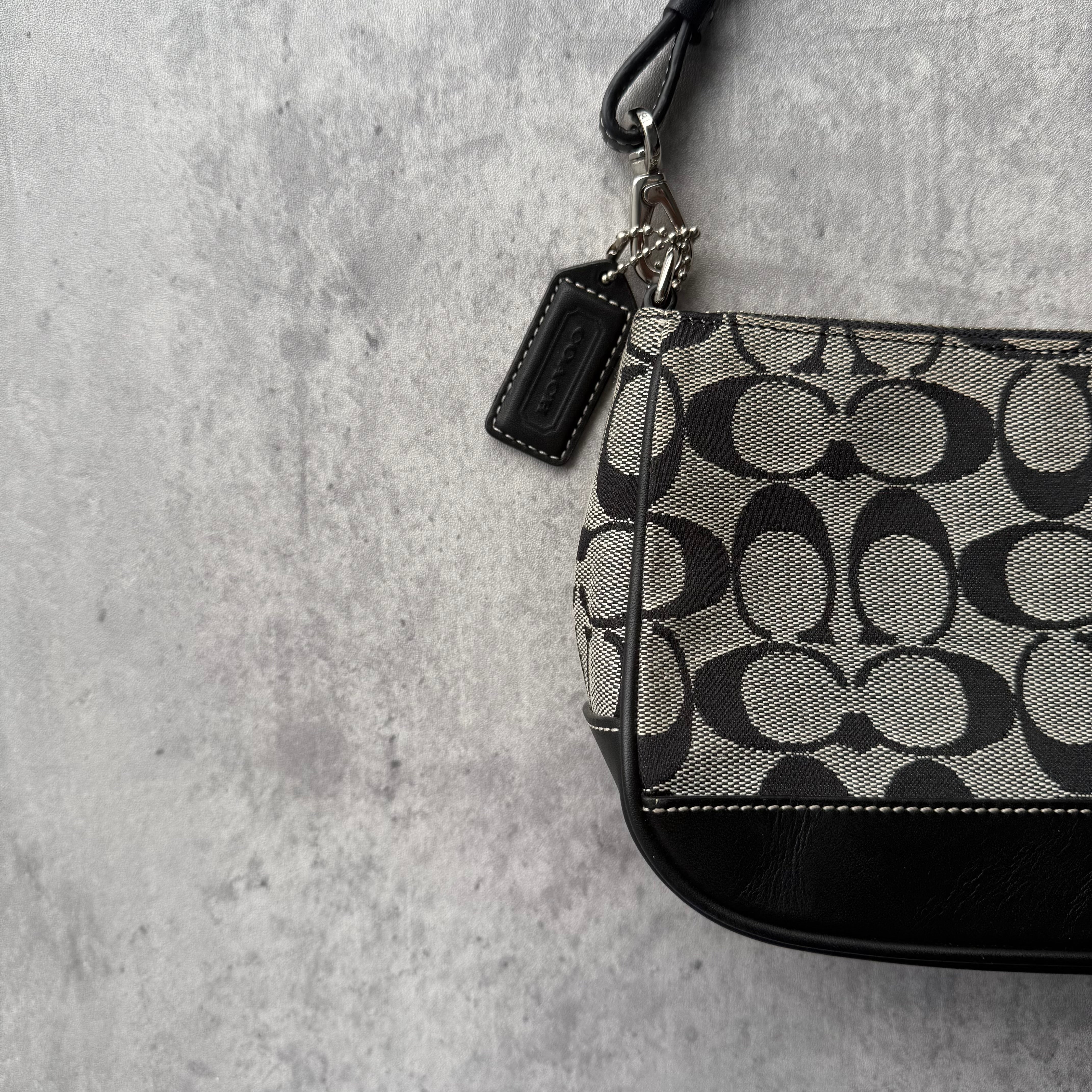 Coach Y2K Demi Shoulder Bag Grey/Black