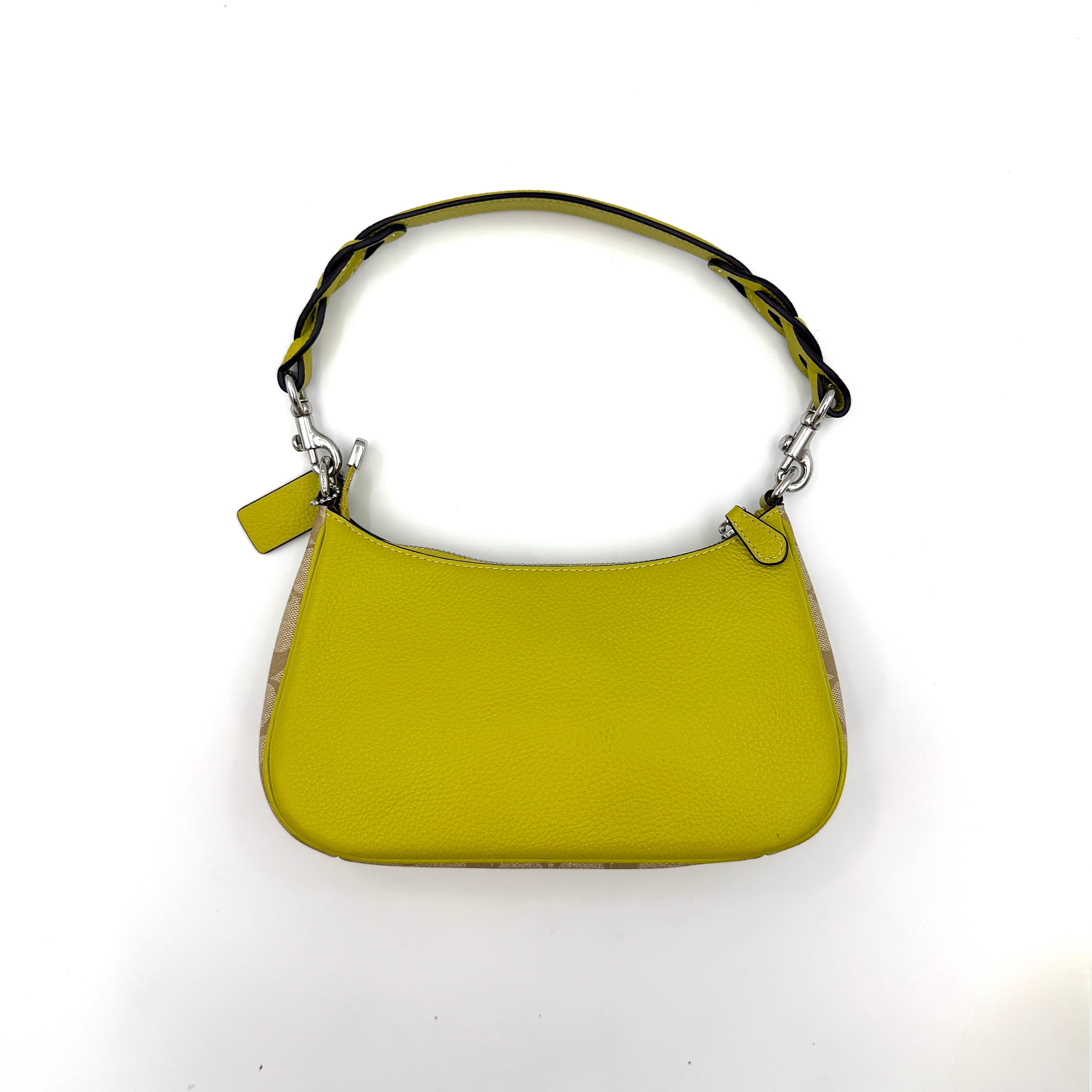 Coach Teri Shoulder Bag Lime Green