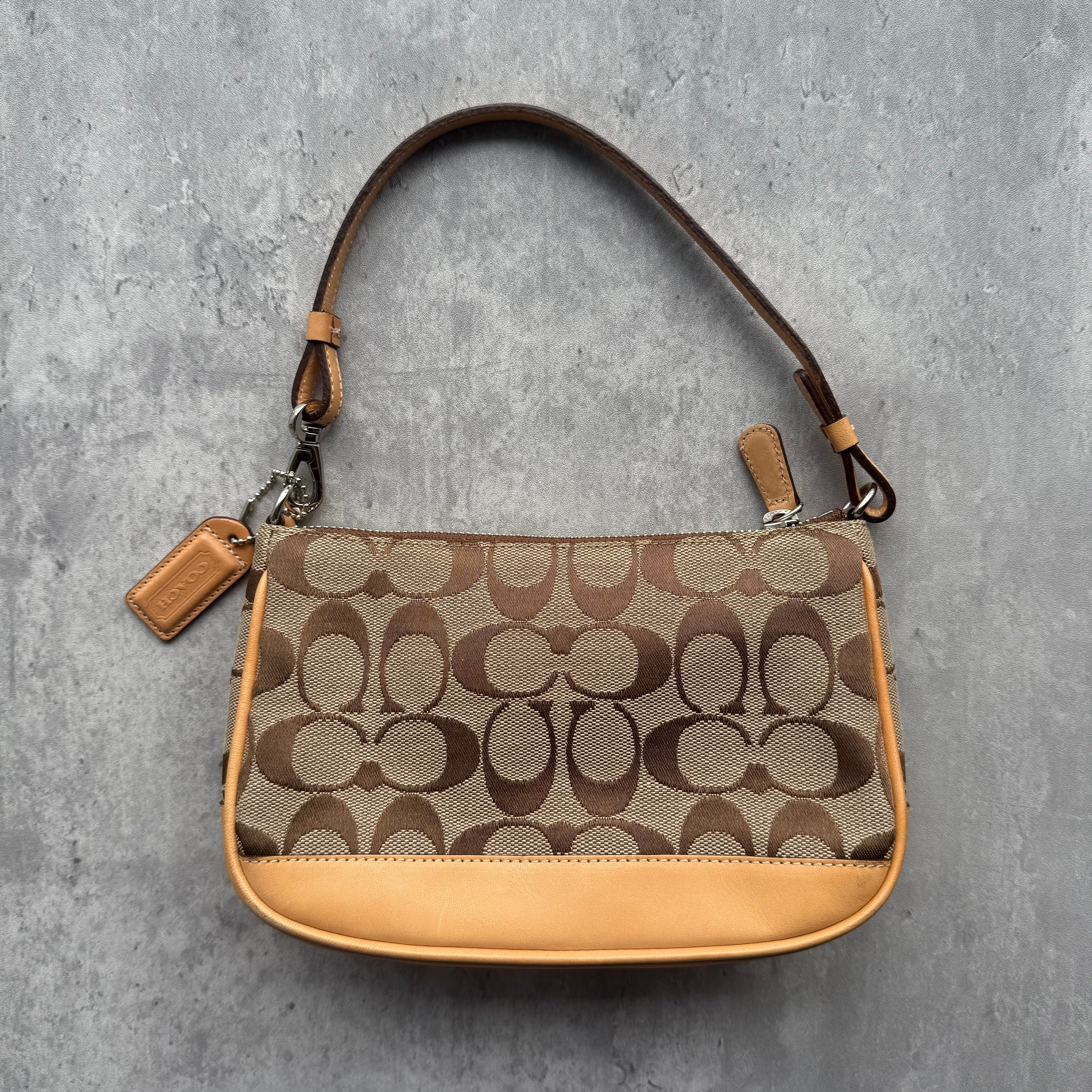 Coach Y2K Demi Shoulder Bag Tan