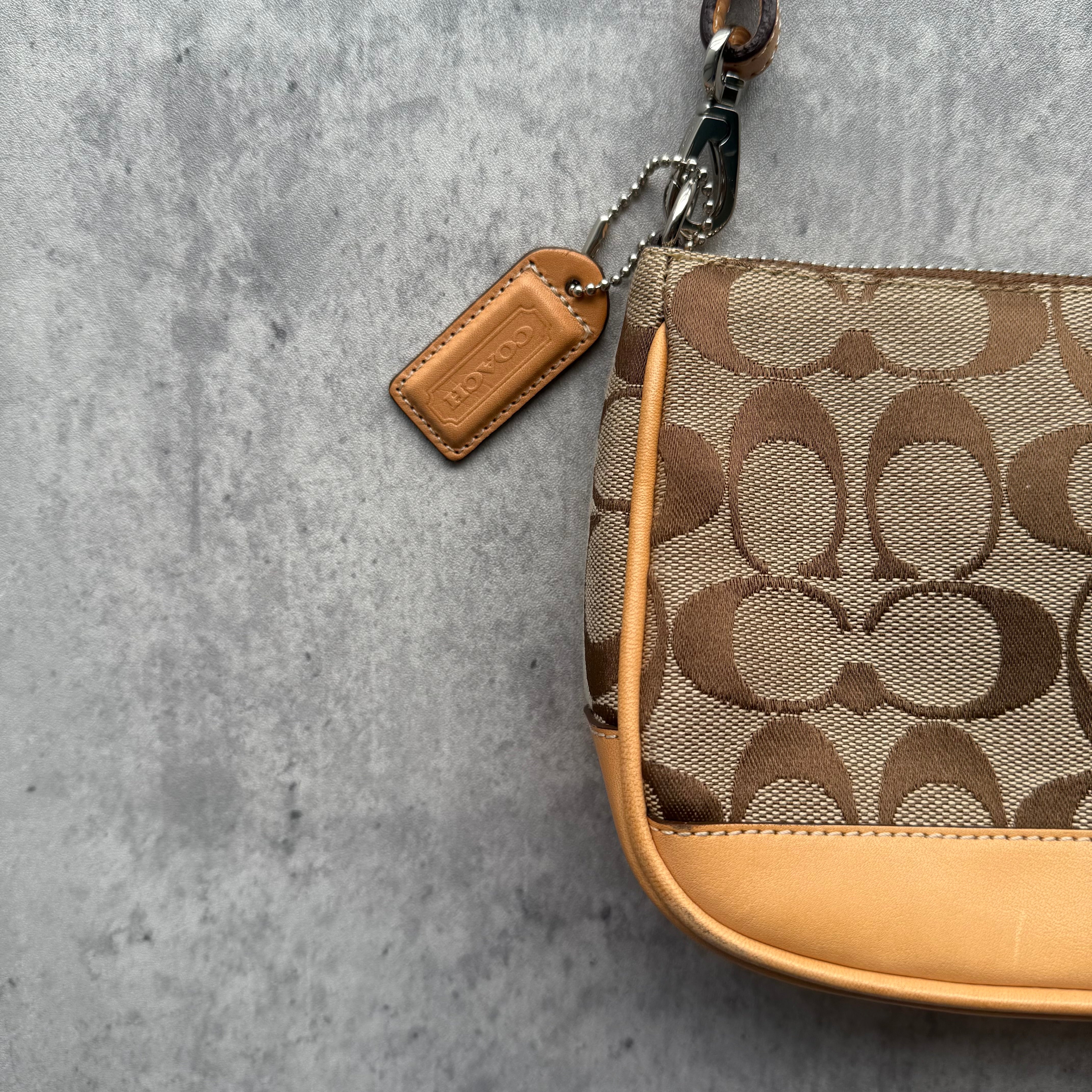 Coach Y2K Demi Shoulder Bag Tan