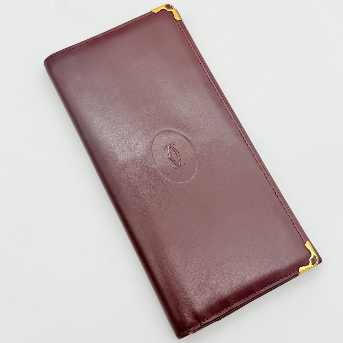 Cartier Must de Cartier Bifold Long Wallet Burgundy