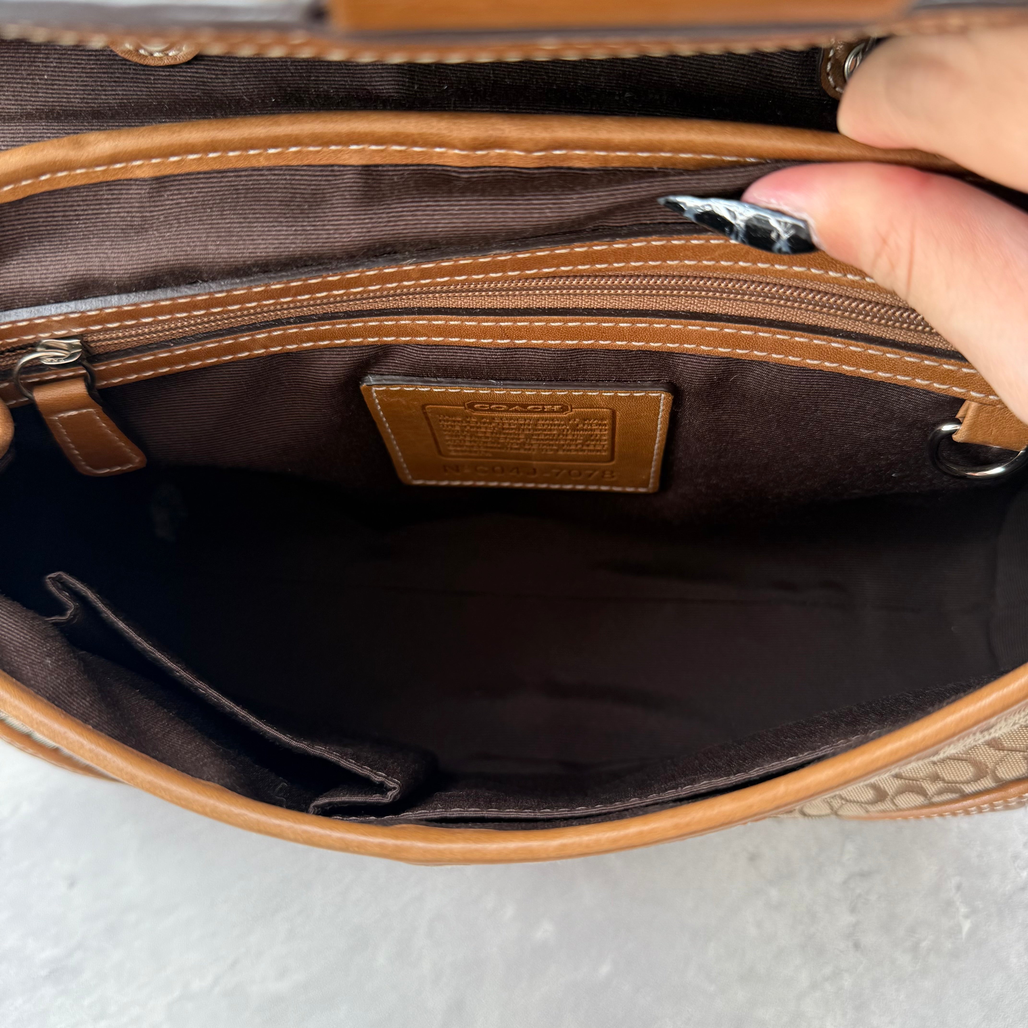 Coach Y2K Soho Shoulder Bag Tan