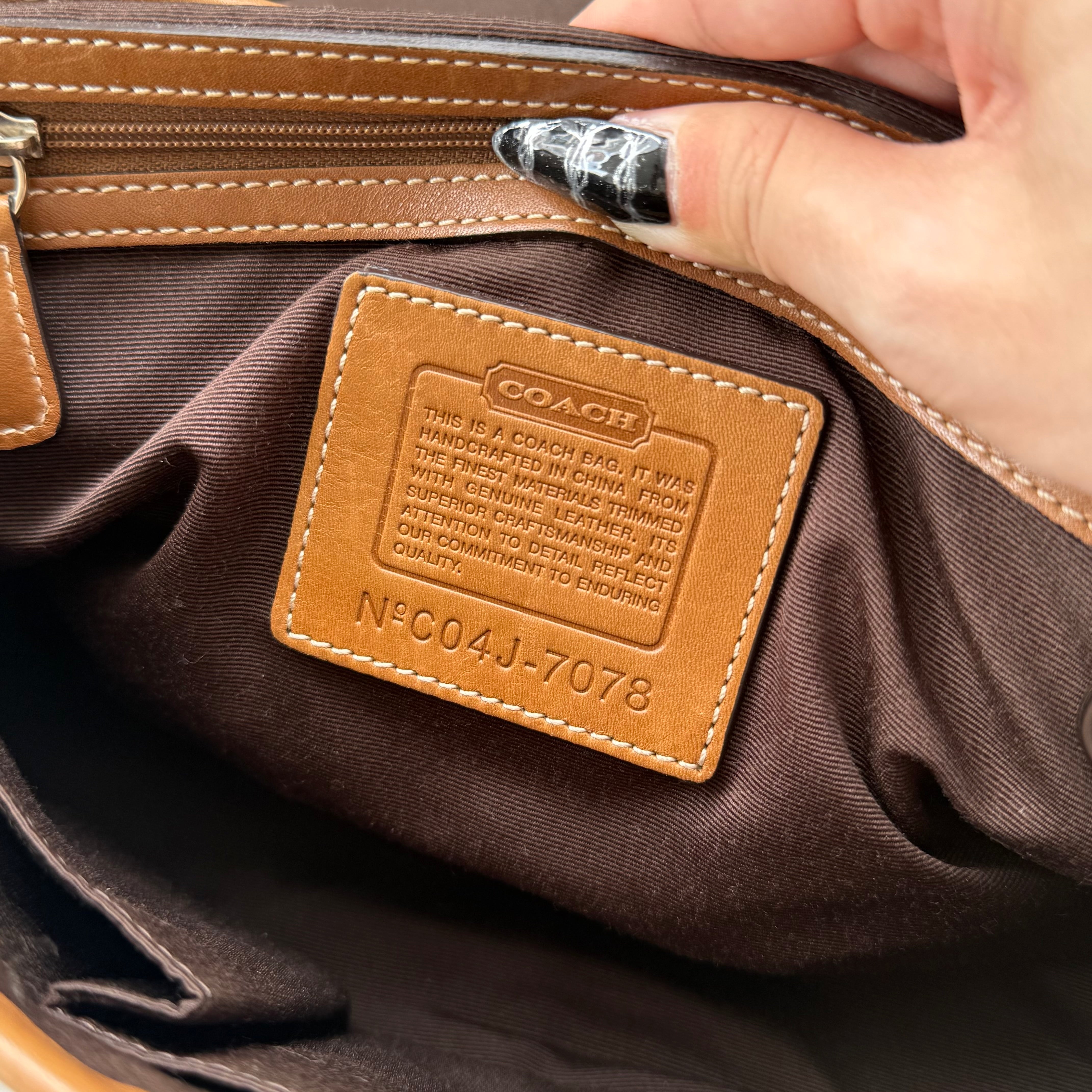 Coach Y2K Soho Shoulder Bag Tan