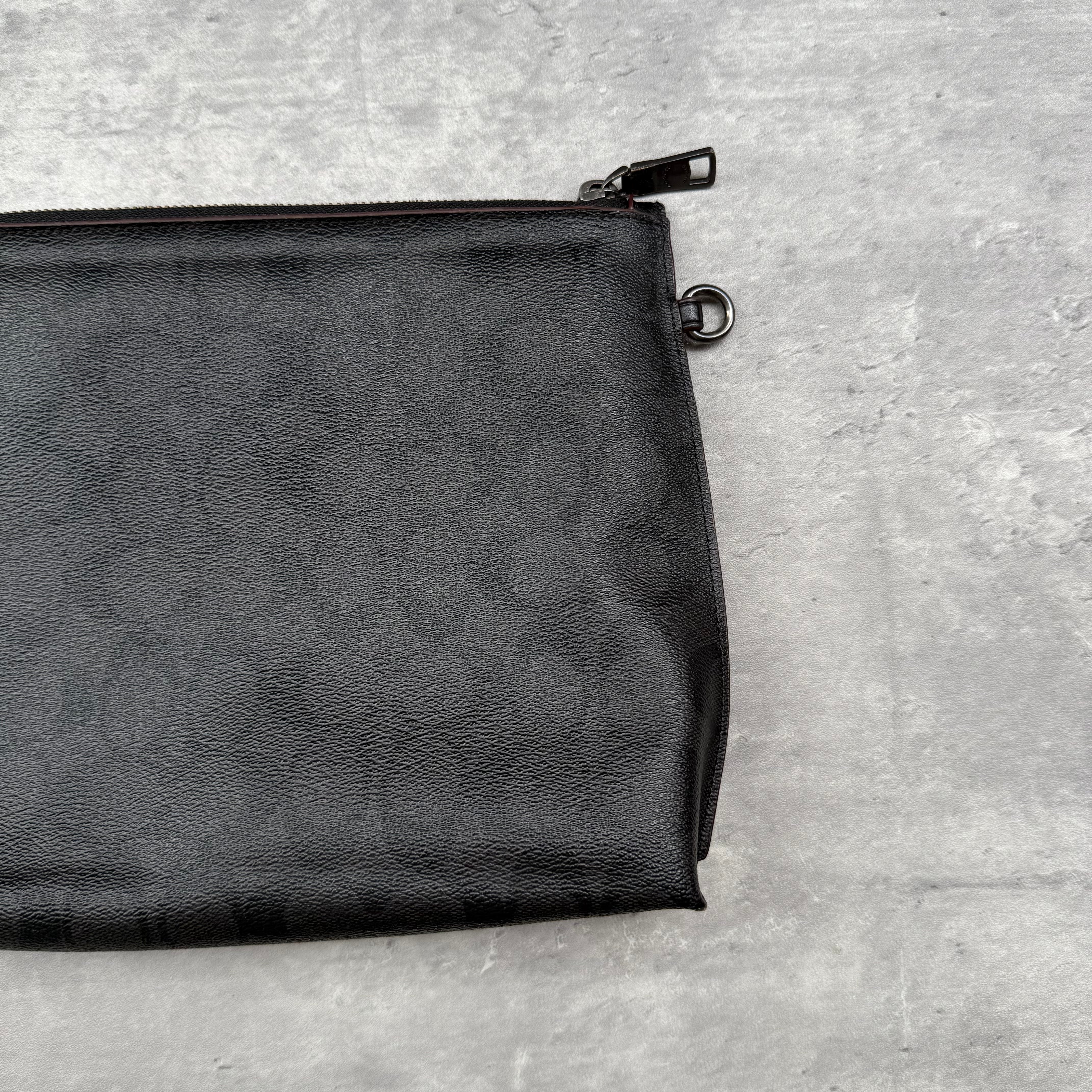 Coach Carryall Pouch Black
