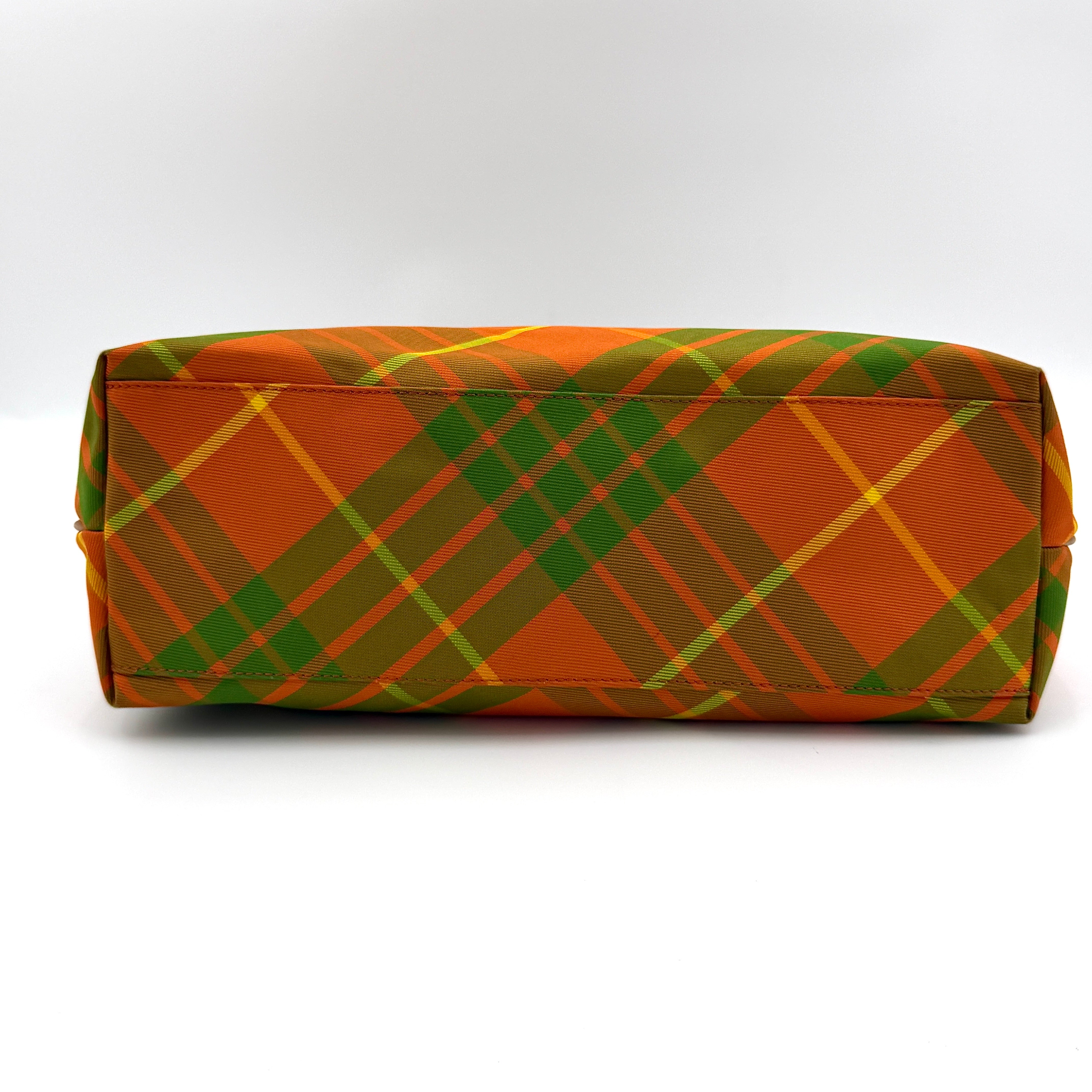 Vivienne Westwood Plaid Tote Bag Multicolor