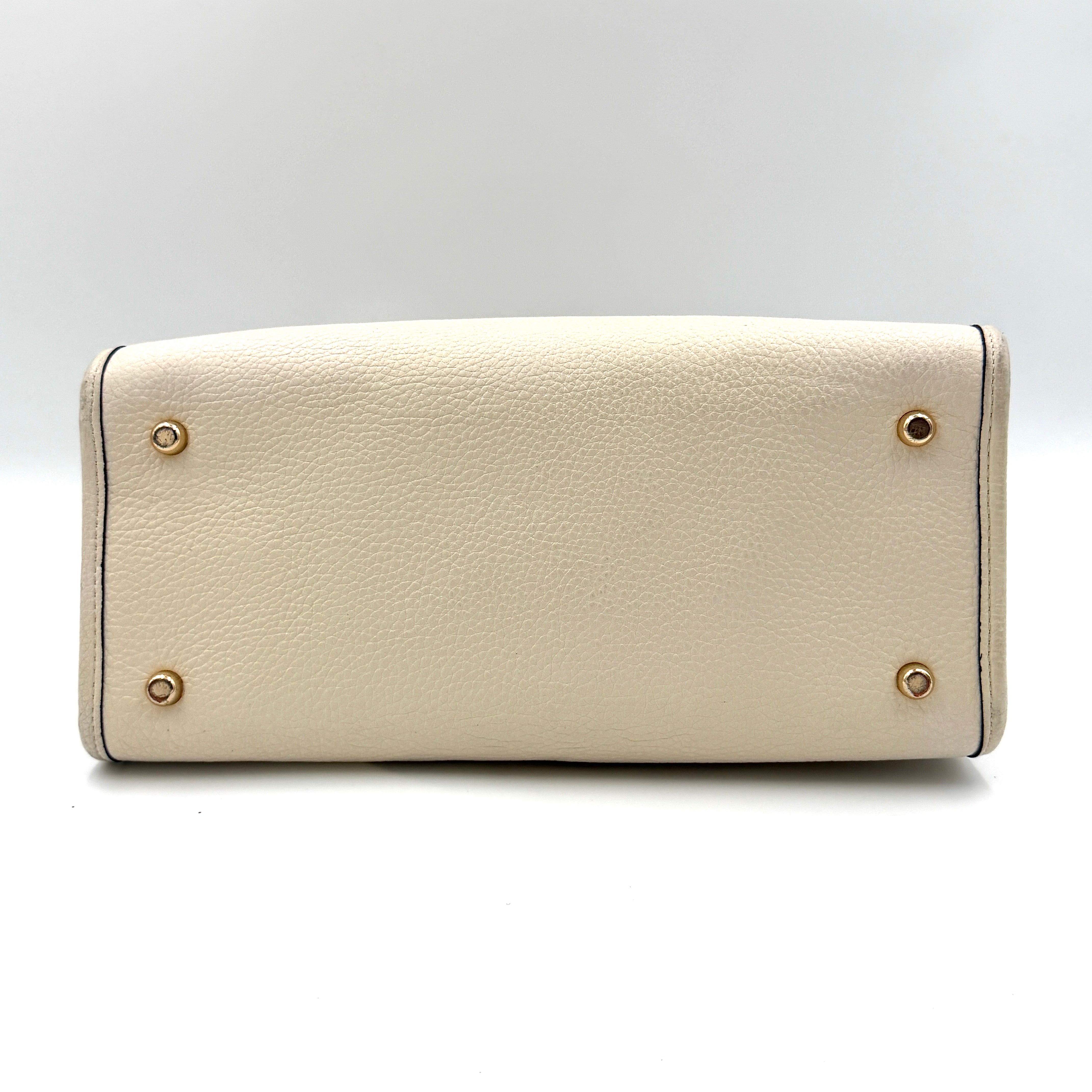 Coach 2Way Dempsey 22 Carryall Tote Bag White