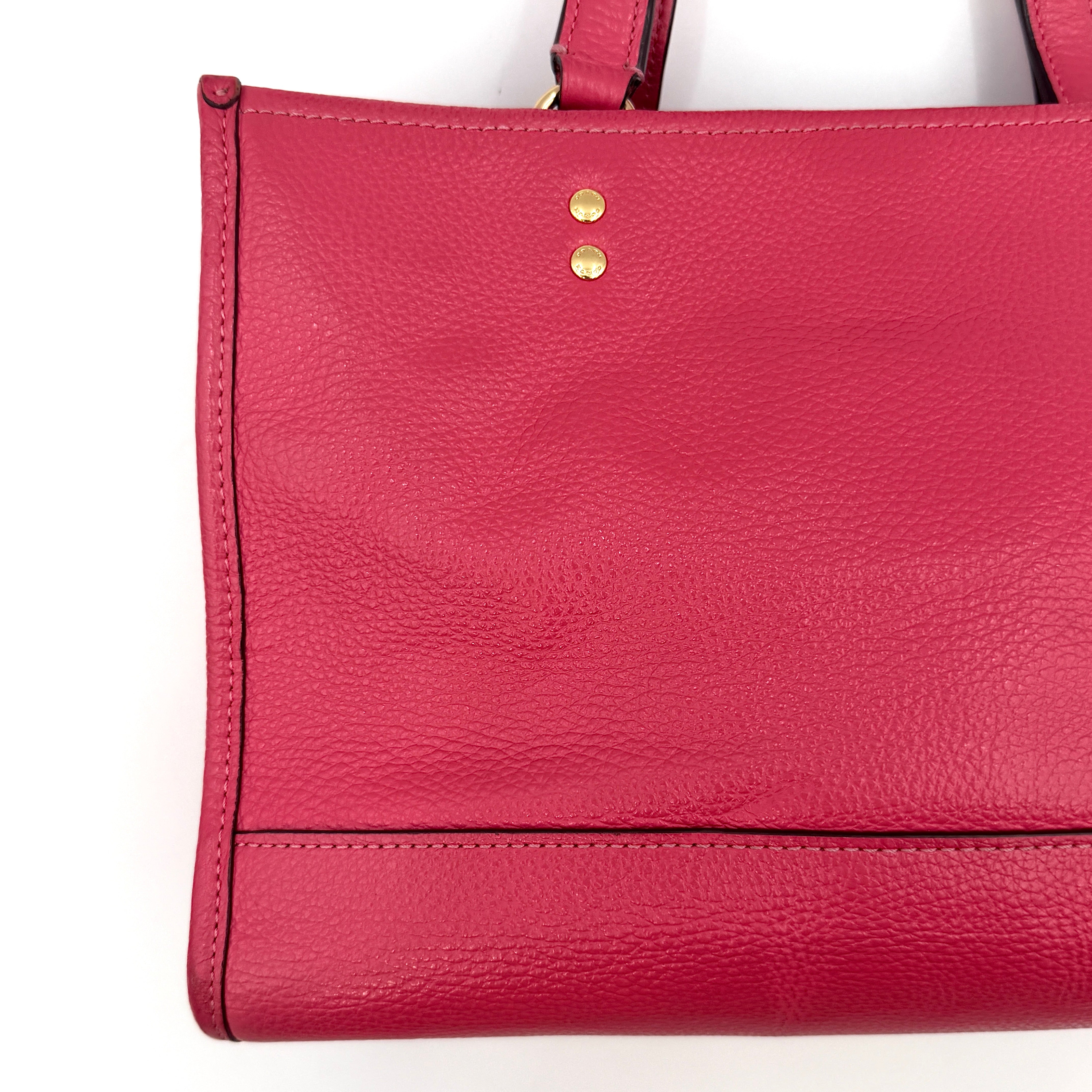 Coach 2Way Dempsey Carryall Tote Bag Pink