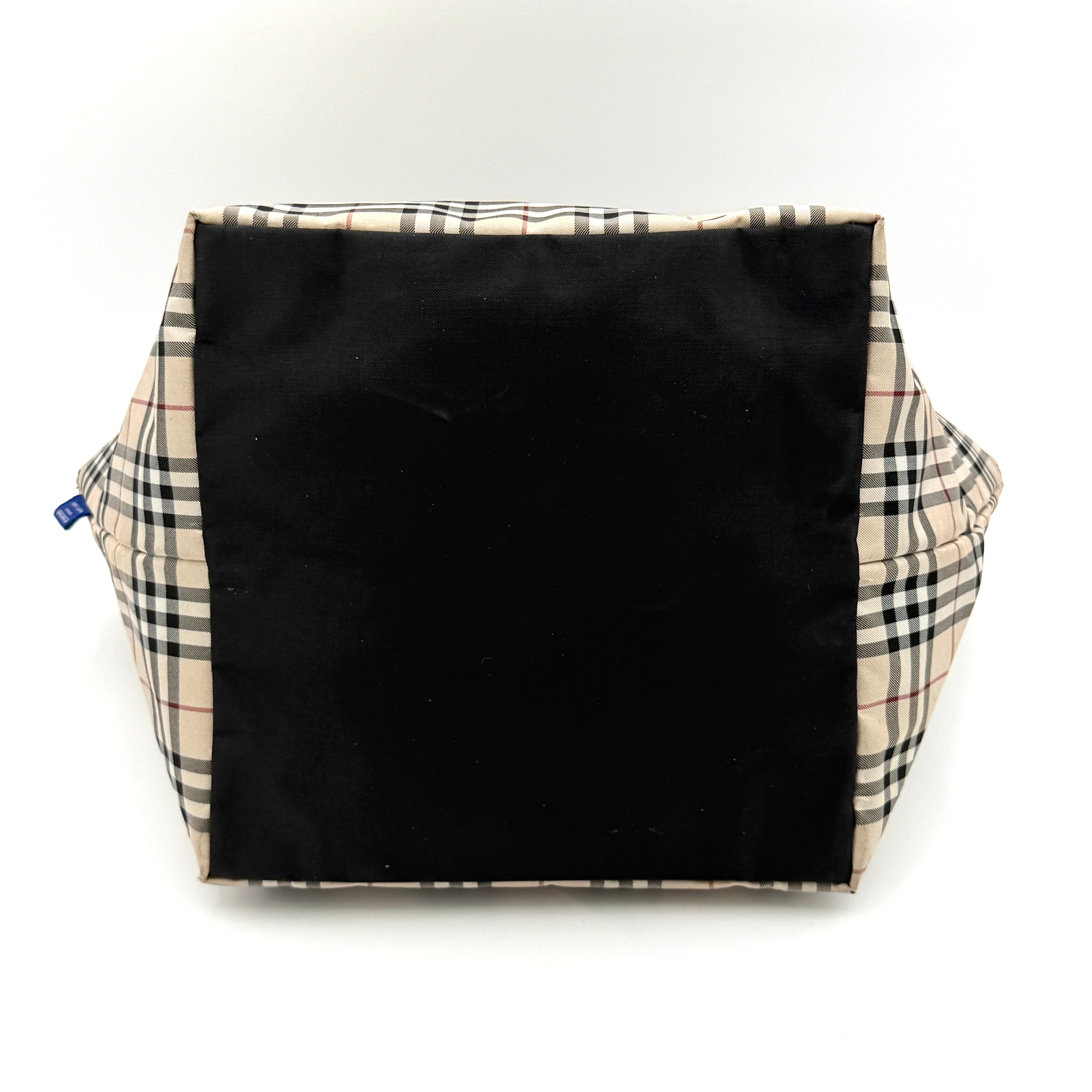 Burberry Nova Check Nylon Tote Bag Beige
