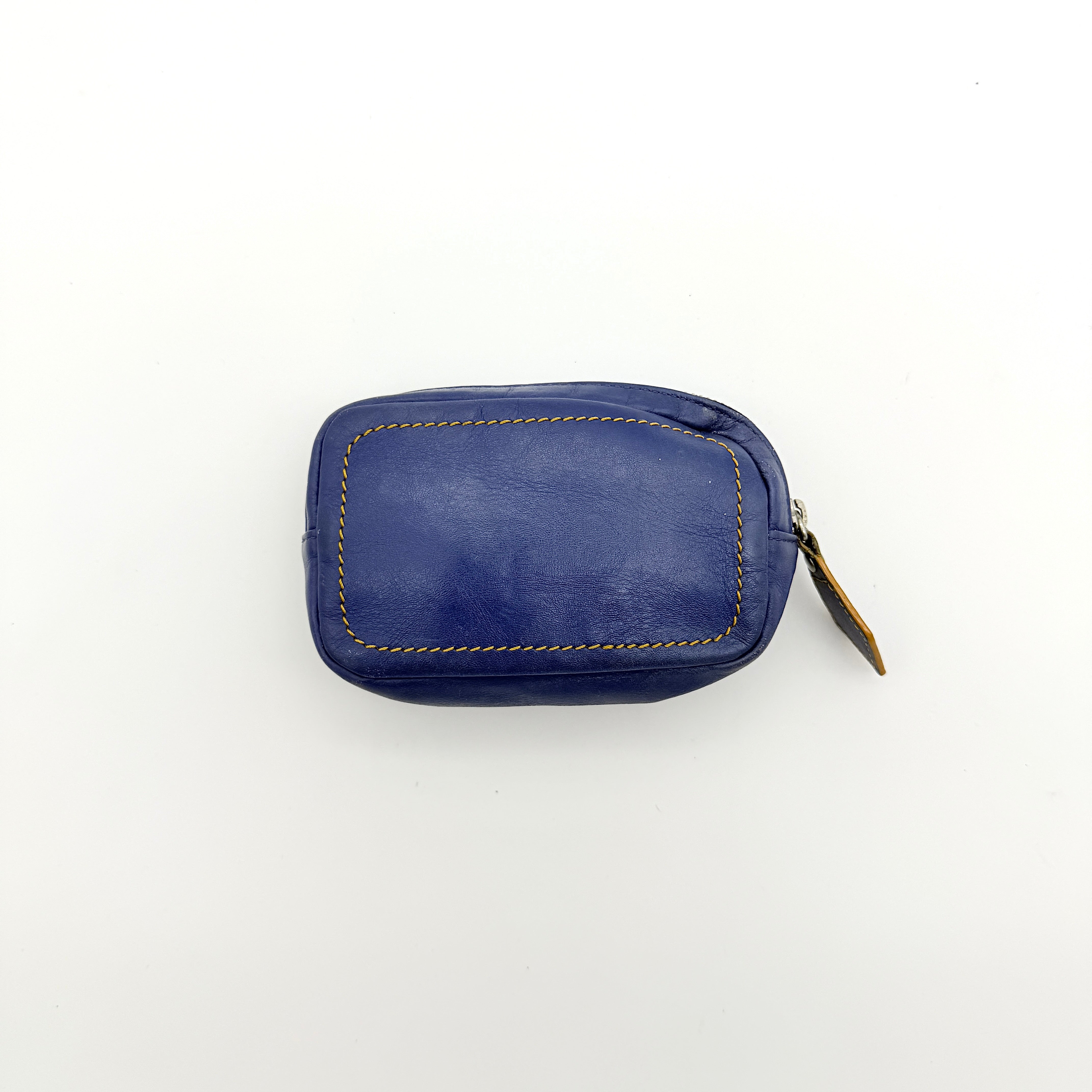 Vivienne Westwood Perforated Orb Pouch Blue