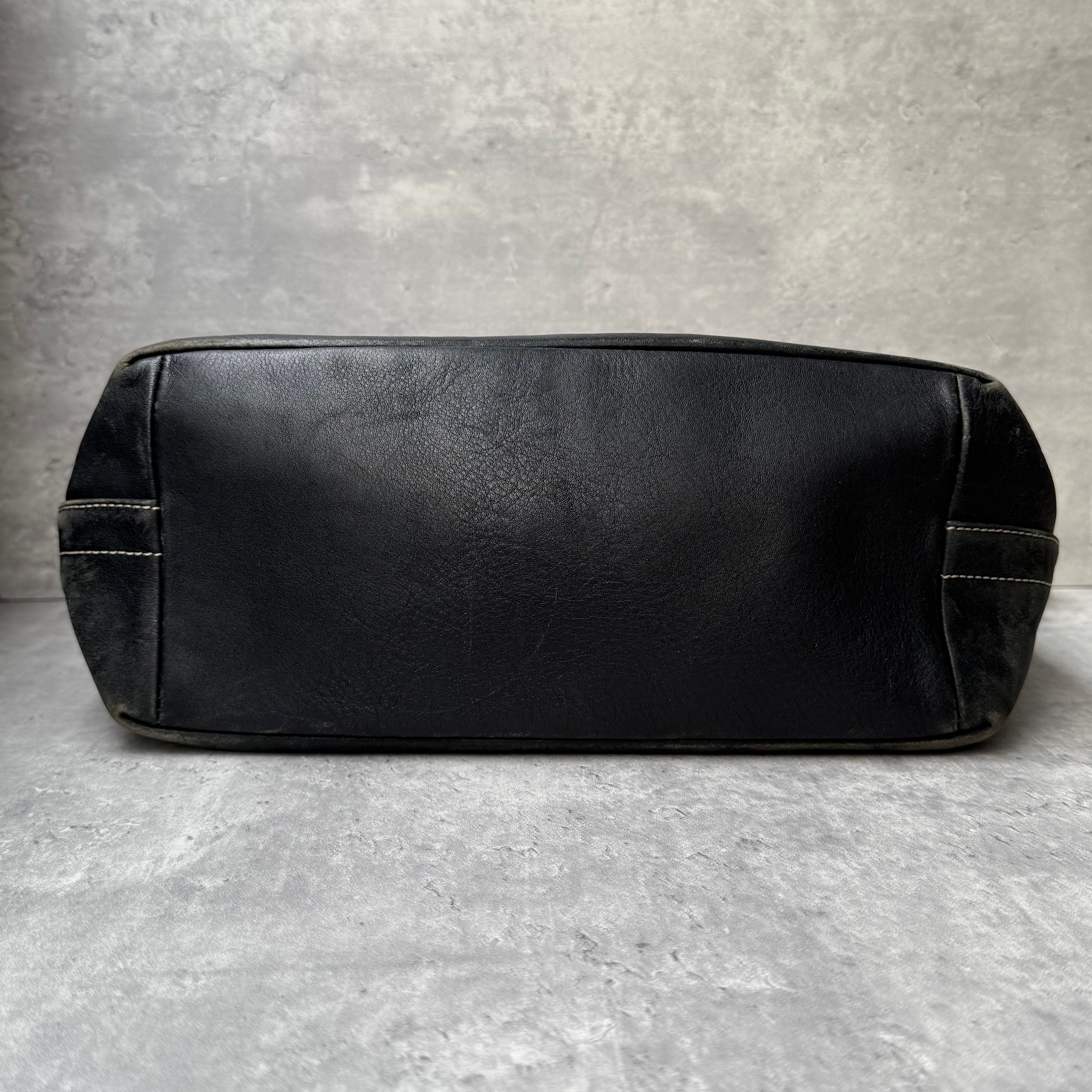 Coach Signature Canvas ShoulderBag Black