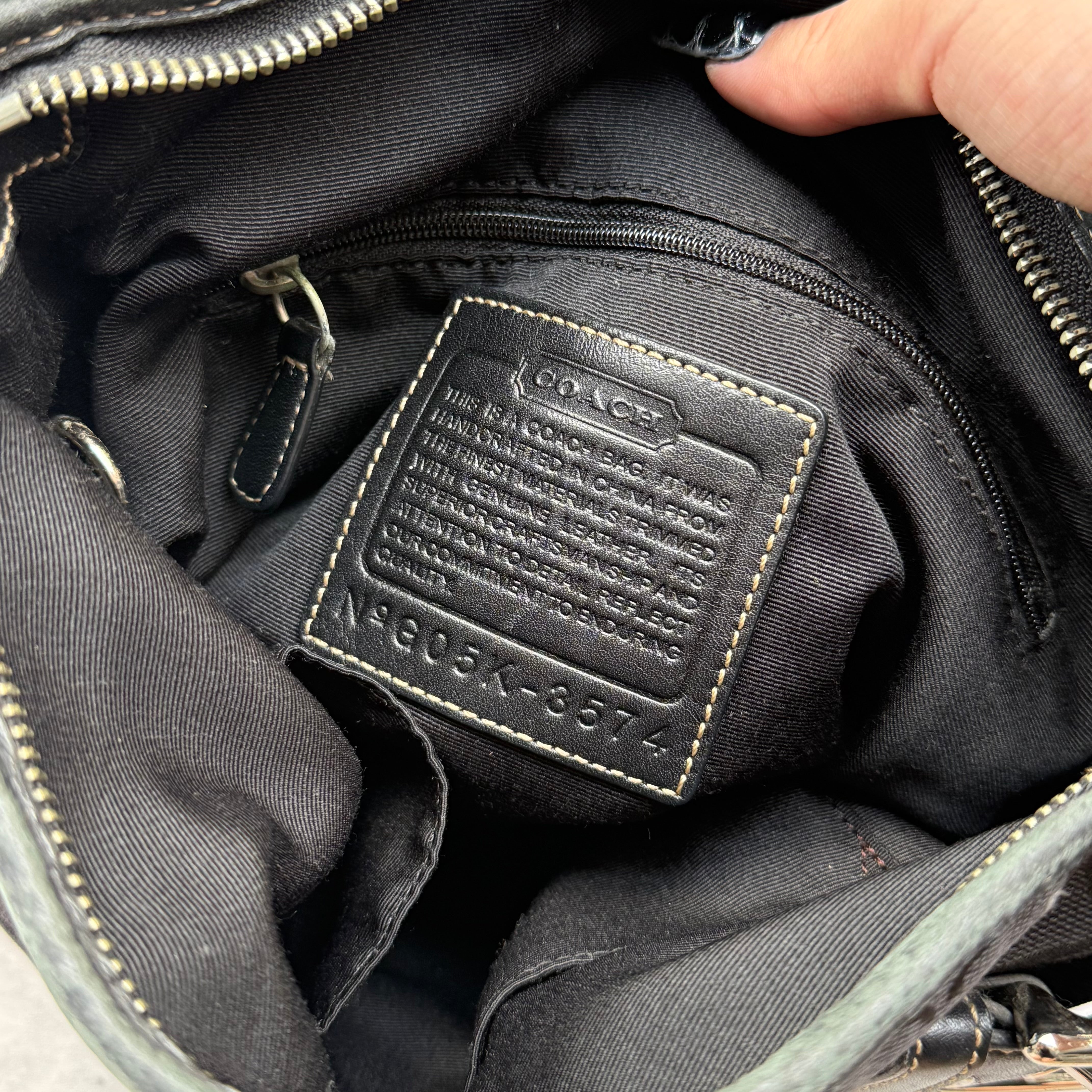 Coach Signature Canvas Crossbody Bag Black