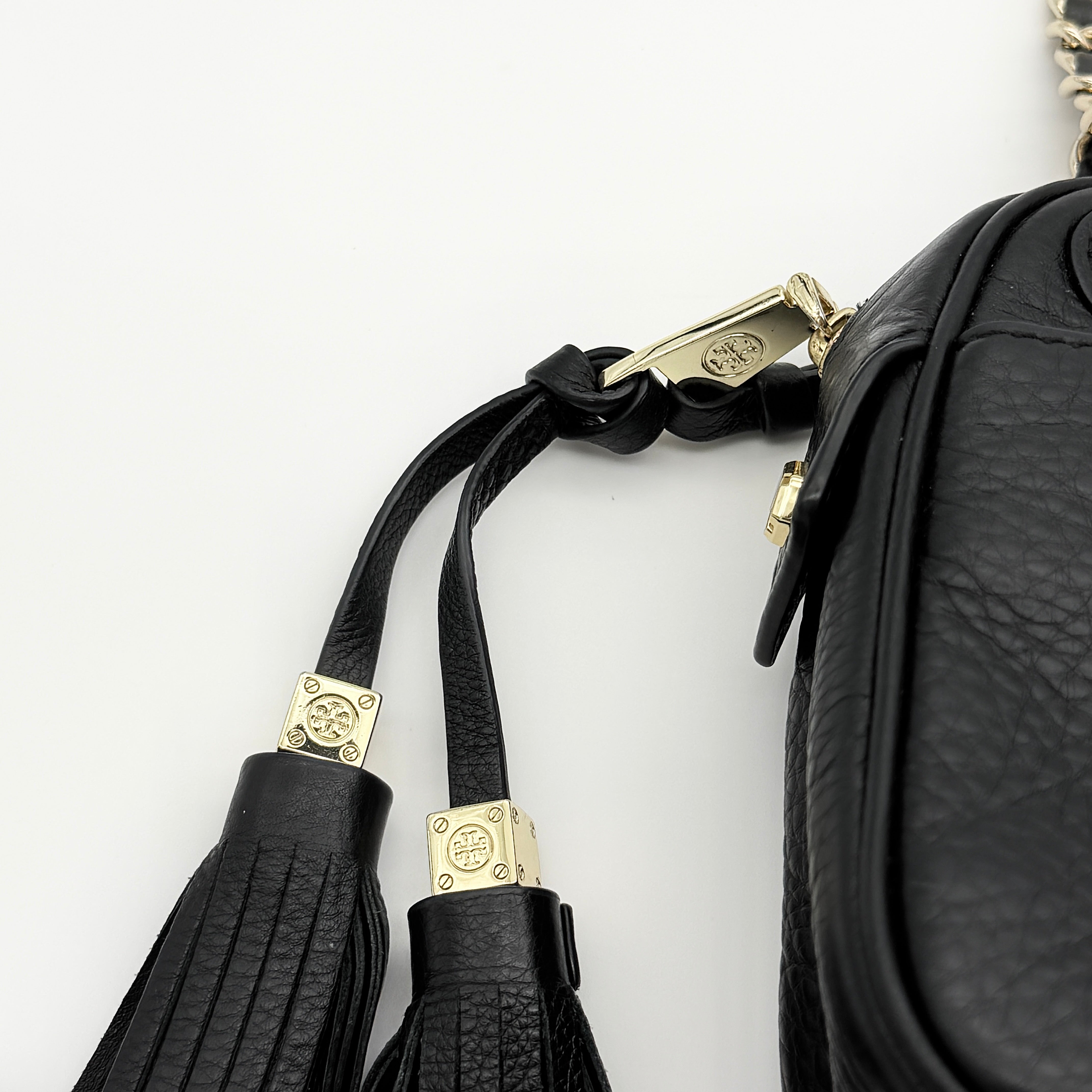 Tory Burch Thea Chain Shoulder Bag Black