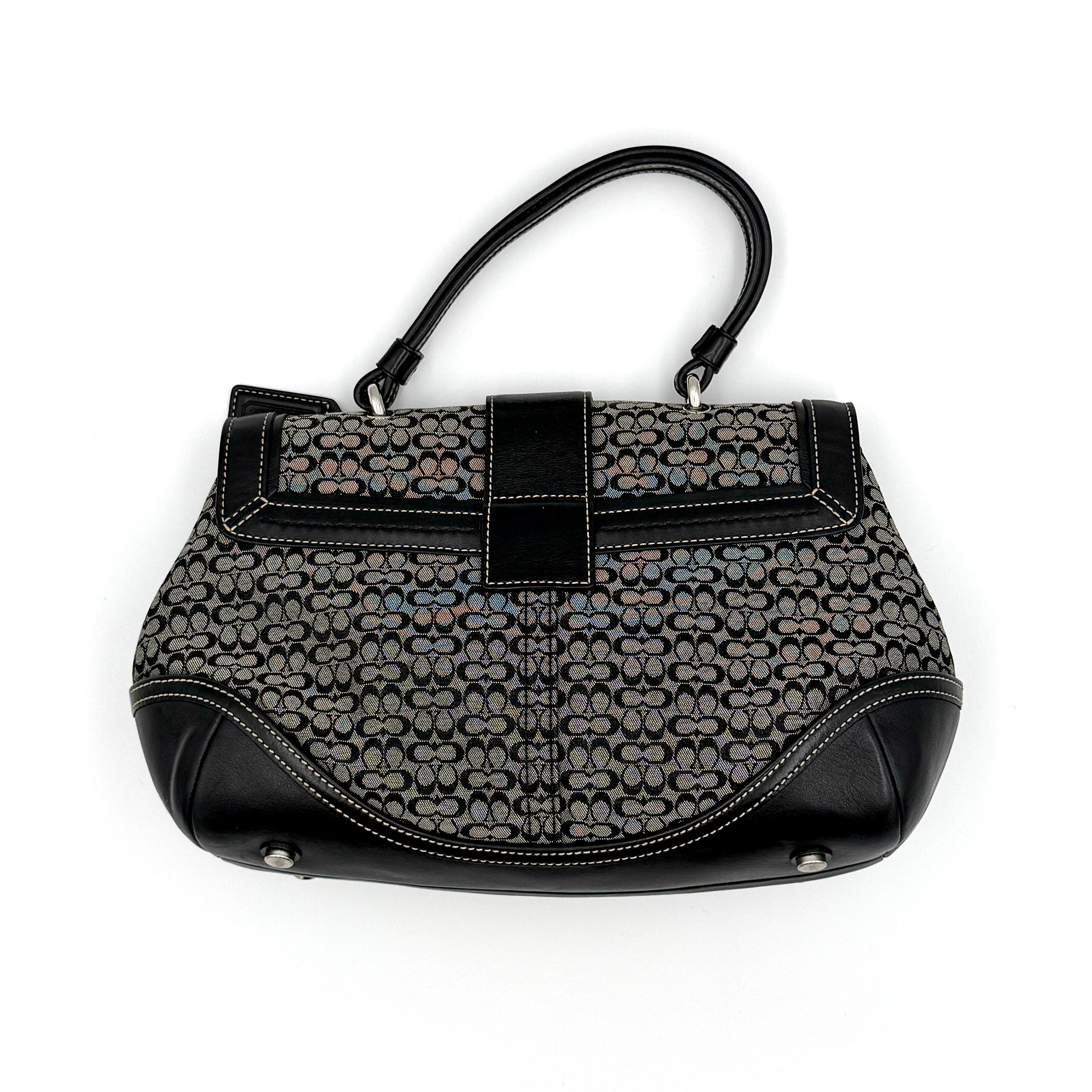 Coach Y2K Signature Soho Shoulder Bag Grey/Black