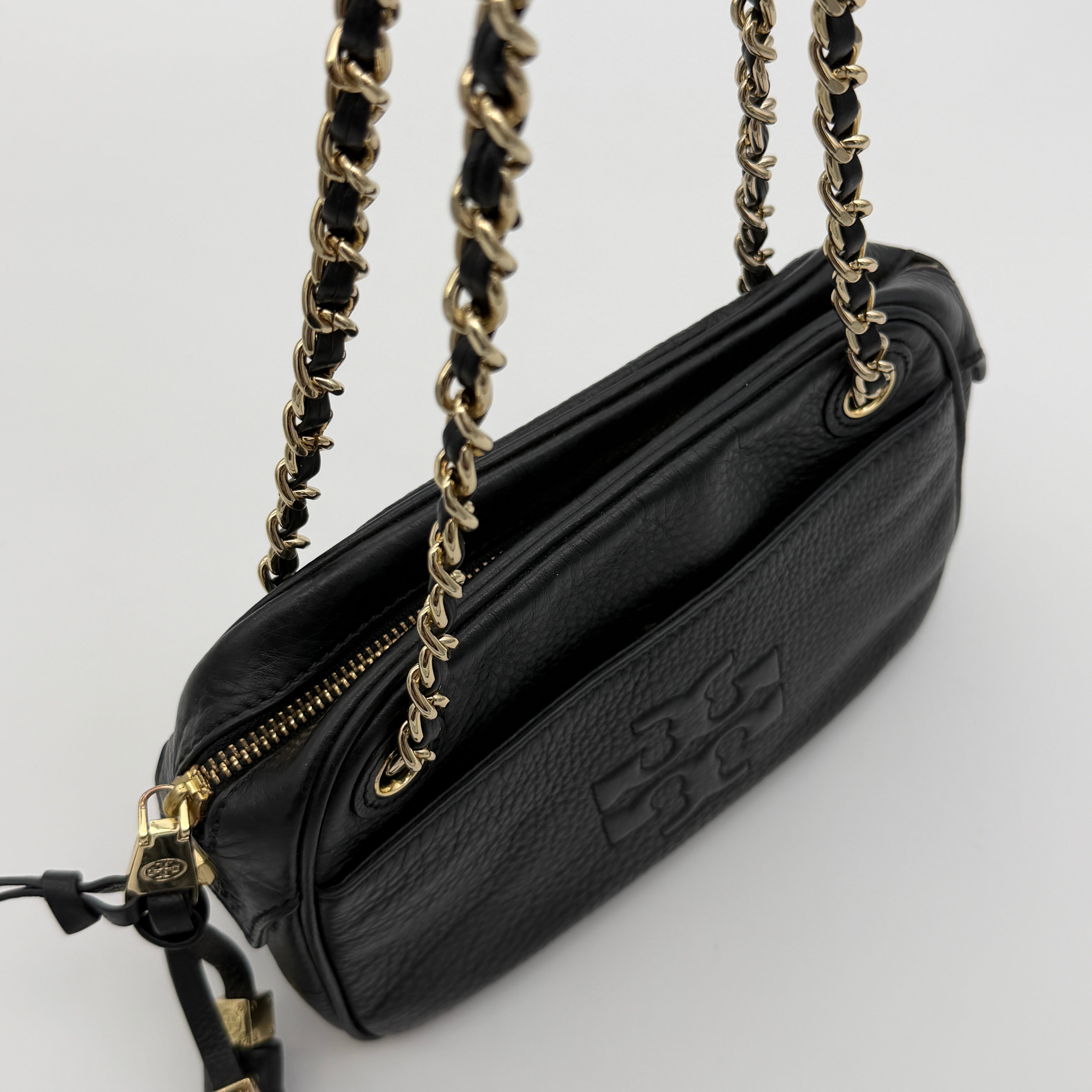 Tory Burch Thea Chain Shoulder Bag Black