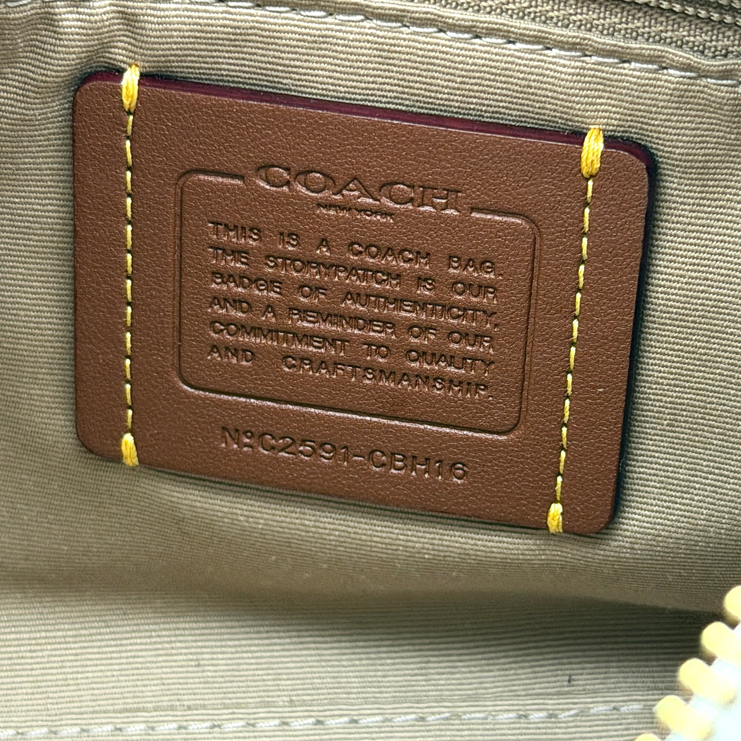 Coach 2Way Laurel Shoulder Bag Ivory