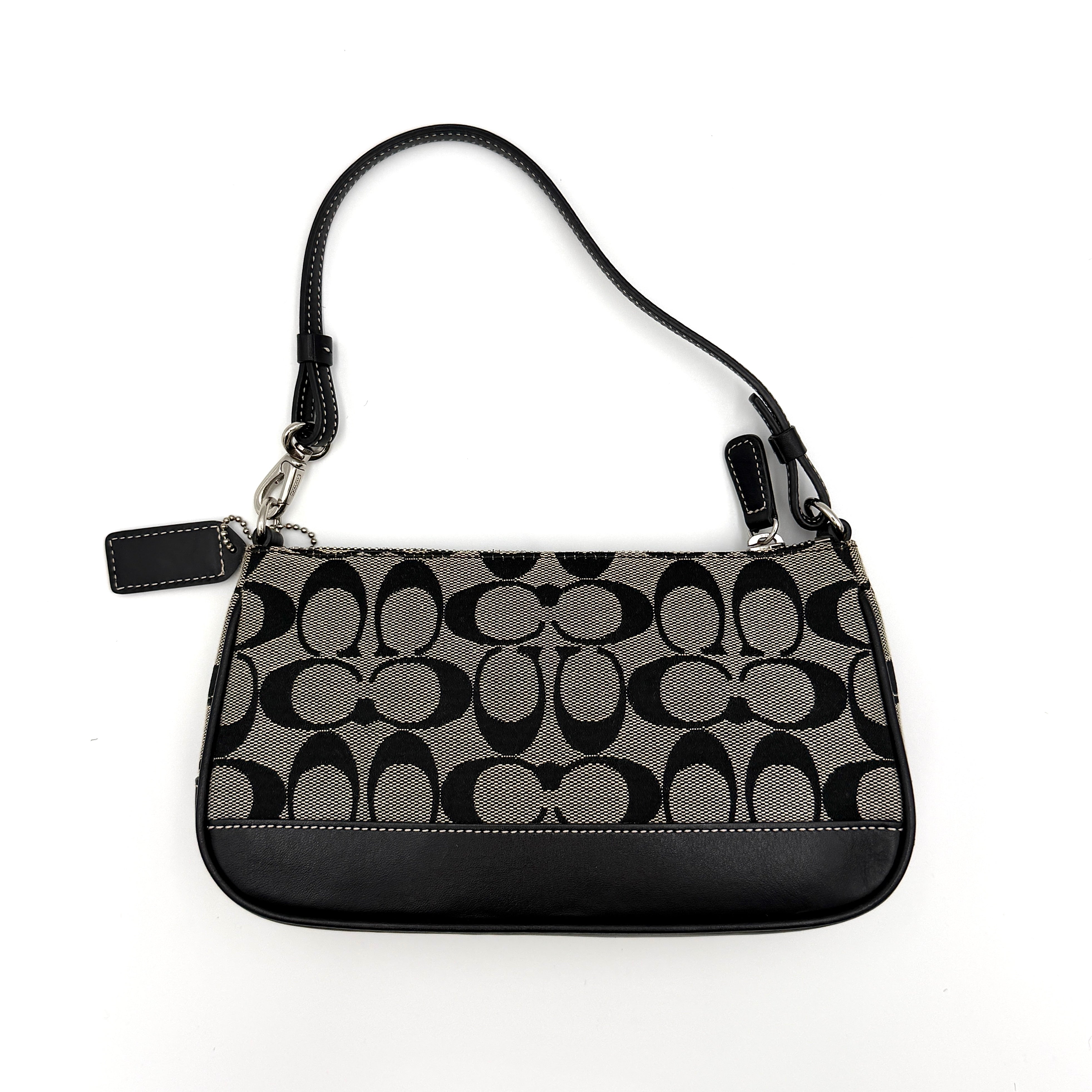 Coach Y2K Demi Shoulder Bag Black/Grey