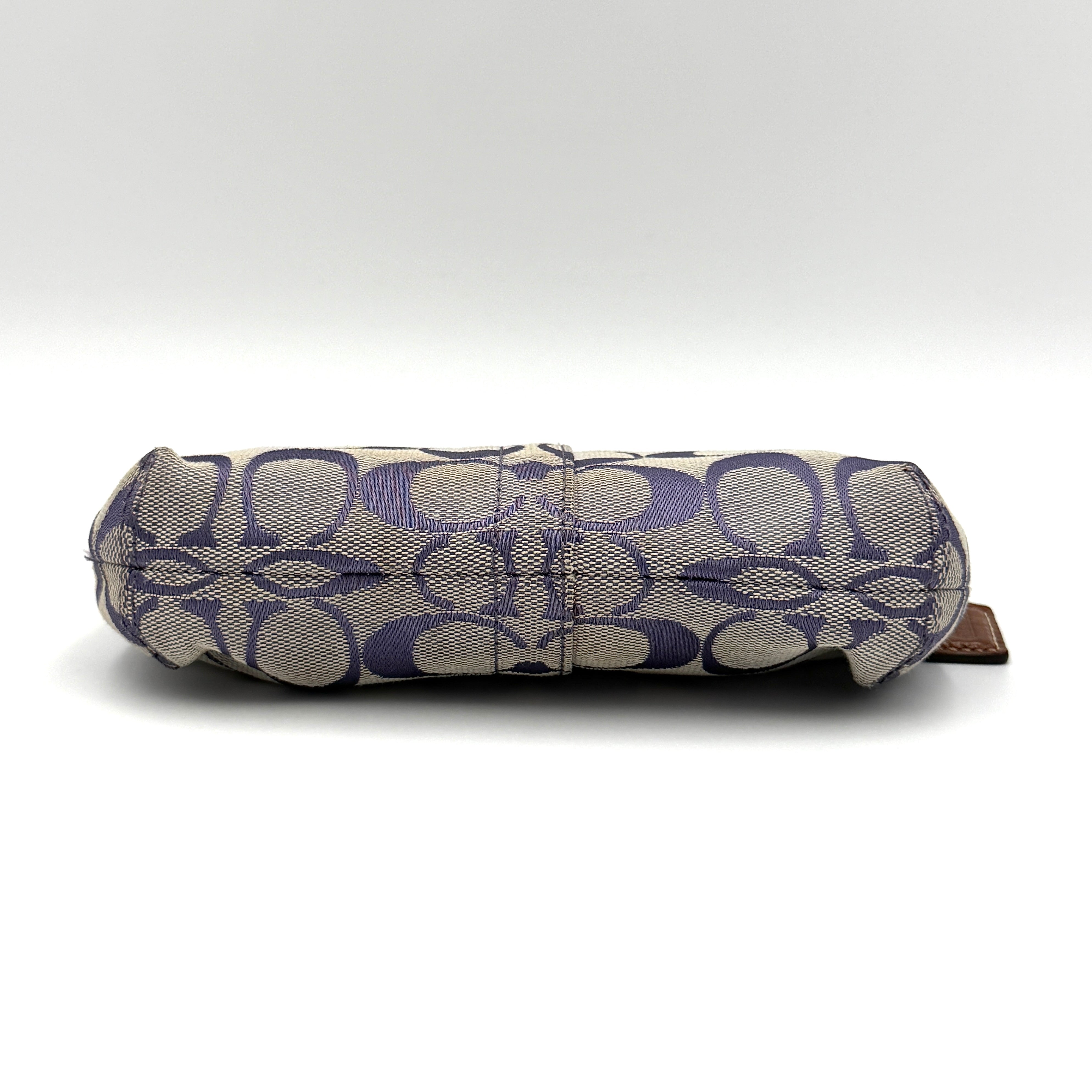 Coach Signature Canvas Mini Bag Purple/Grey