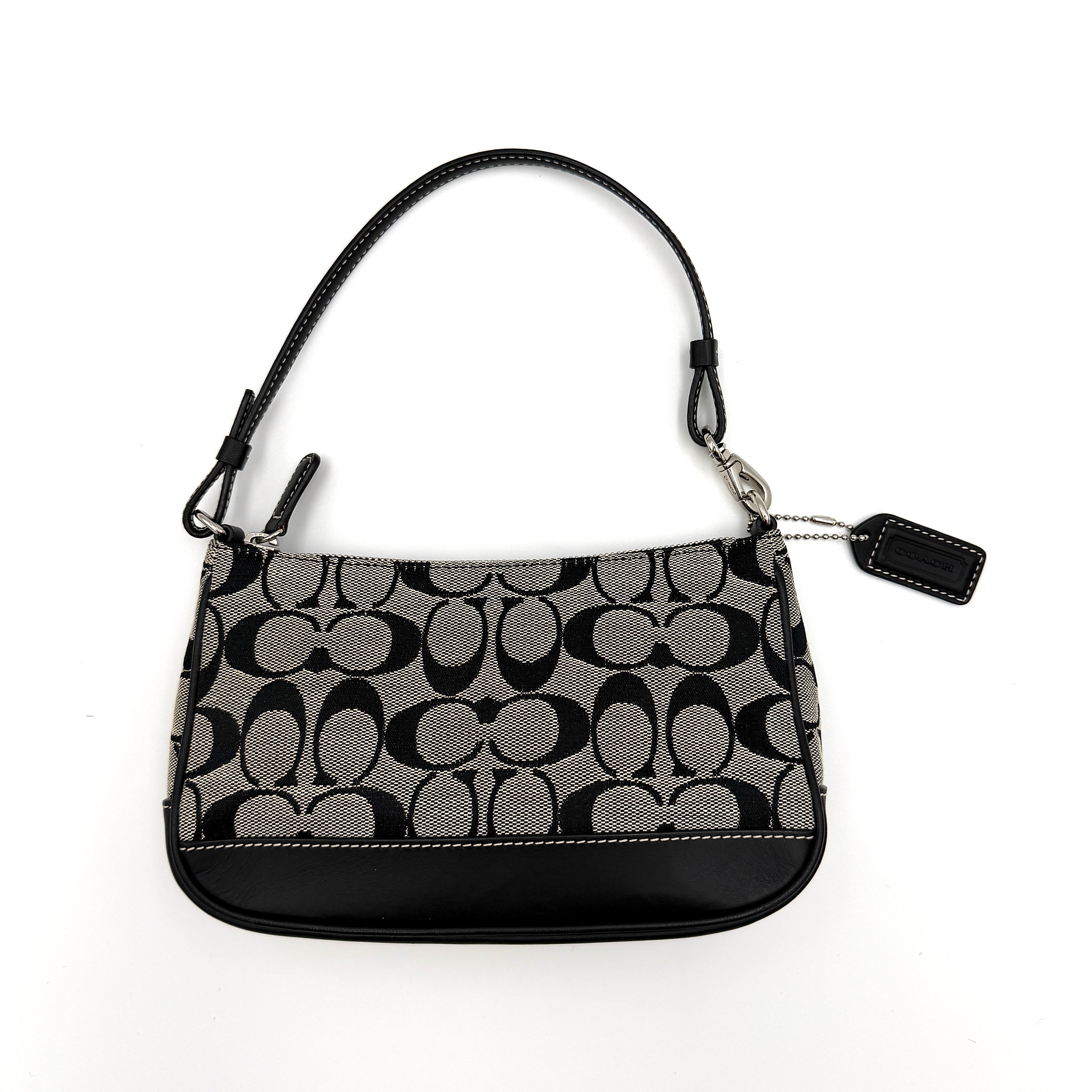 Coach Y2K Demi Shoulder Bag Black/Grey