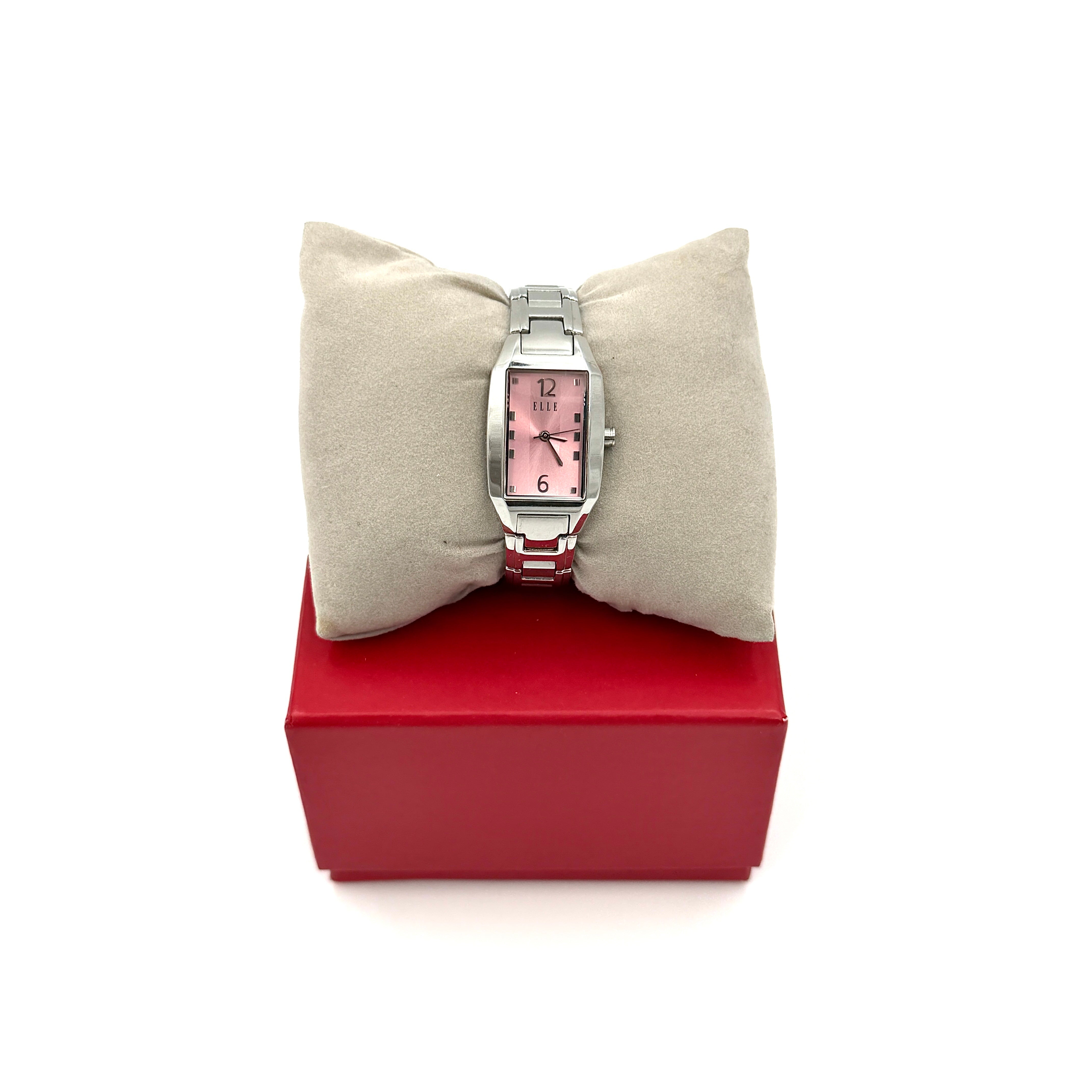 Elle Pink Dial EB037 Stainless Steel Watch