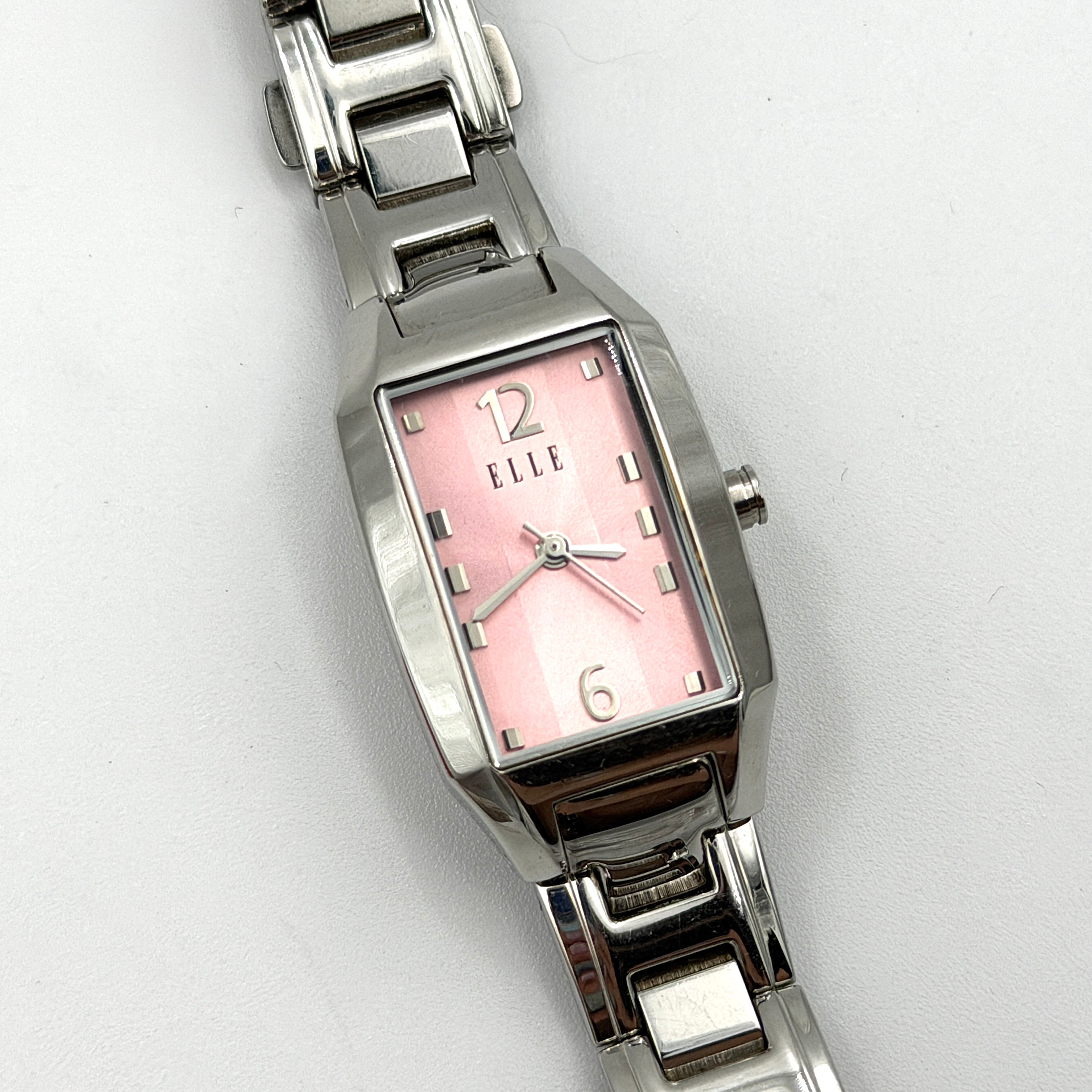 Elle Pink Dial EB037 Stainless Steel Watch