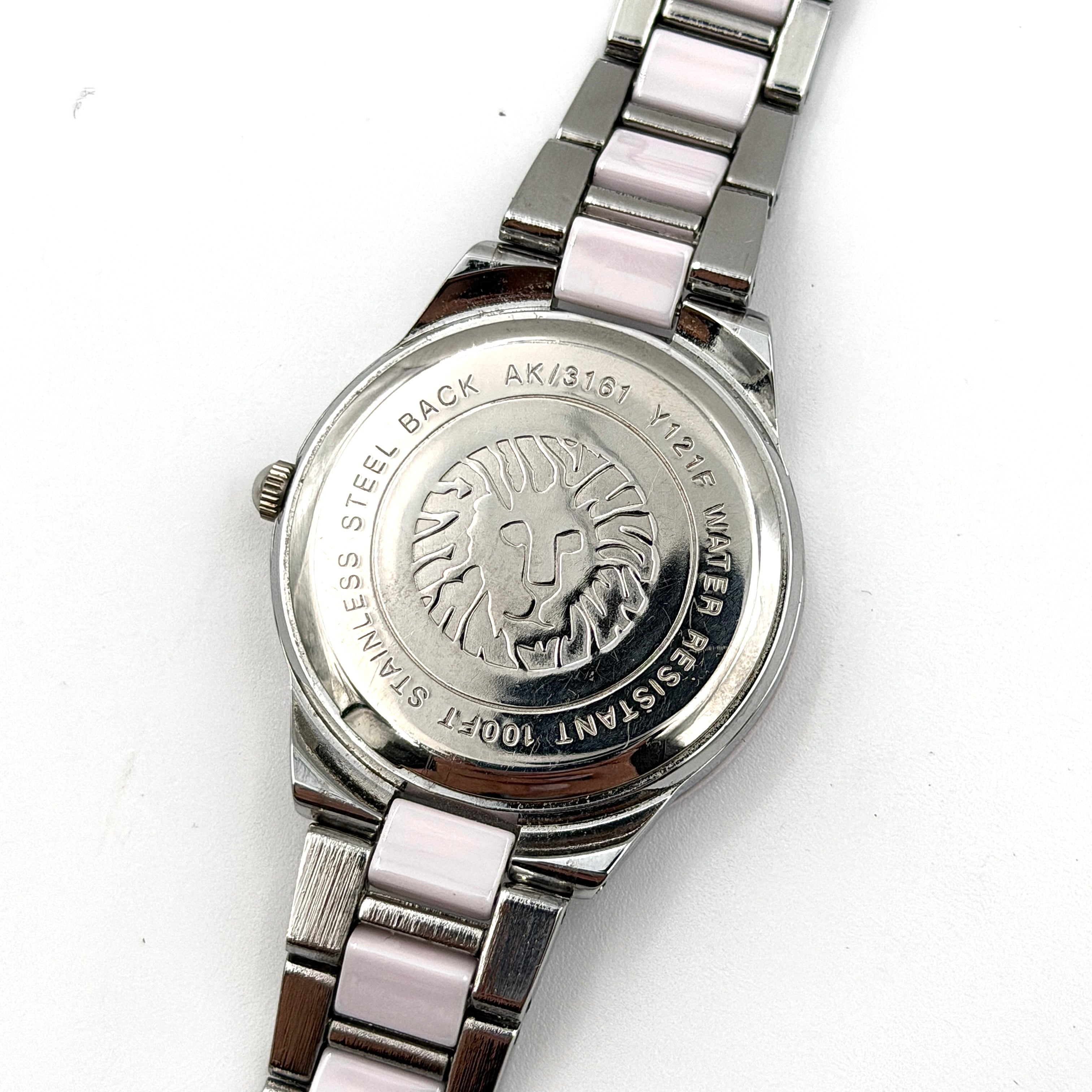 Anne Klein AK/3161 Stainless Steel Watch Pink/Silver