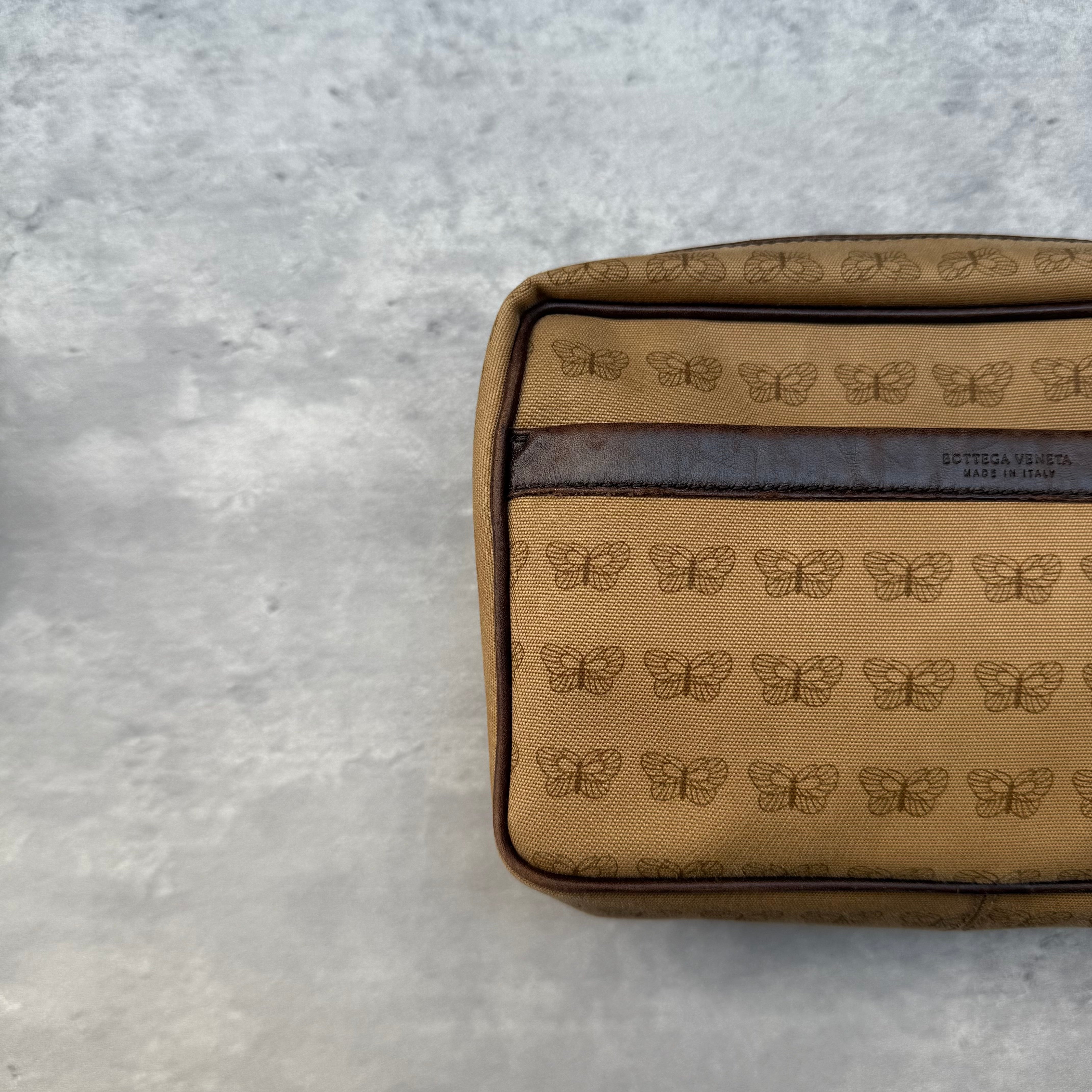 Bottega Veneta Butterfly Pouch Brown