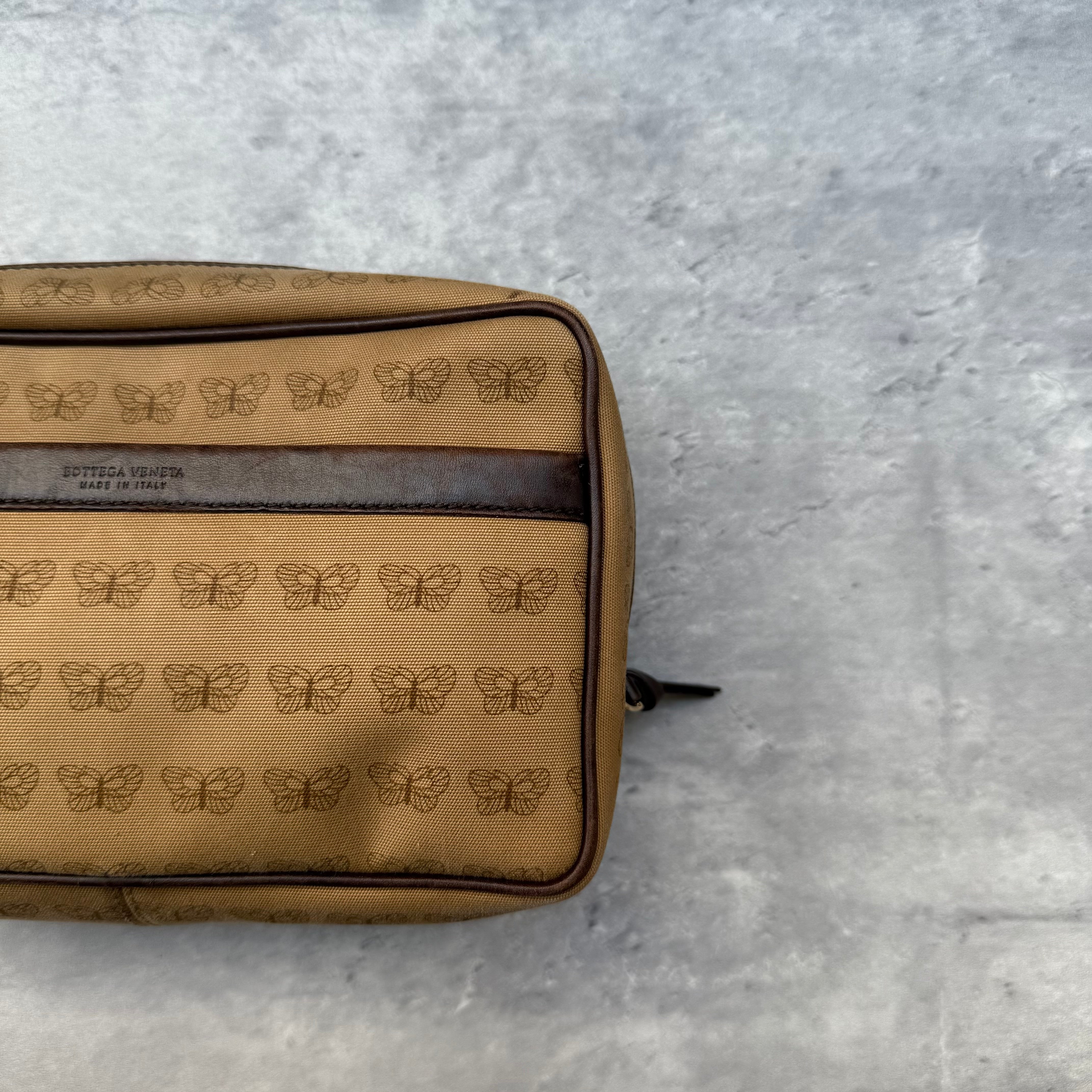 Bottega Veneta Butterfly Pouch Brown