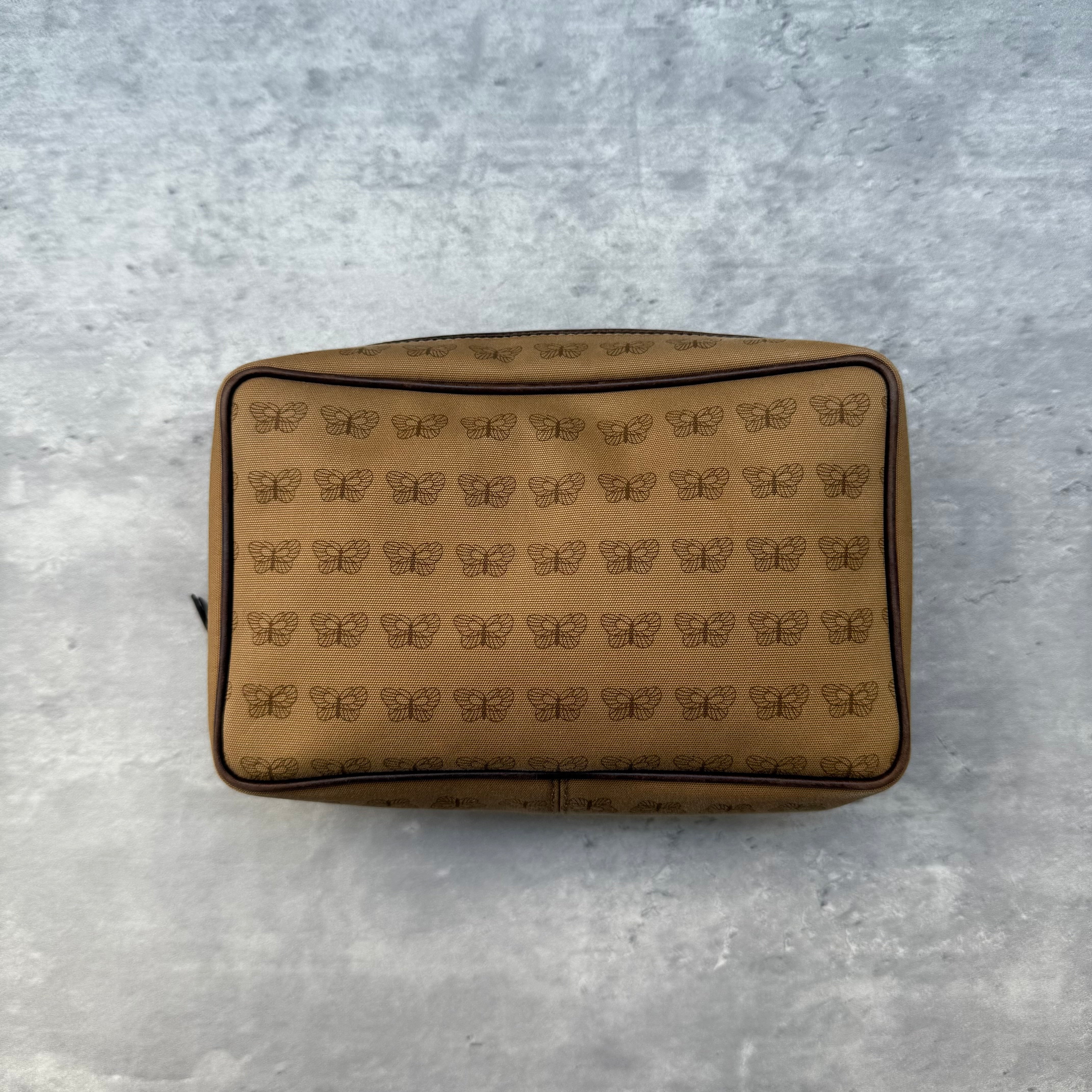 Bottega Veneta Butterfly Pouch Brown