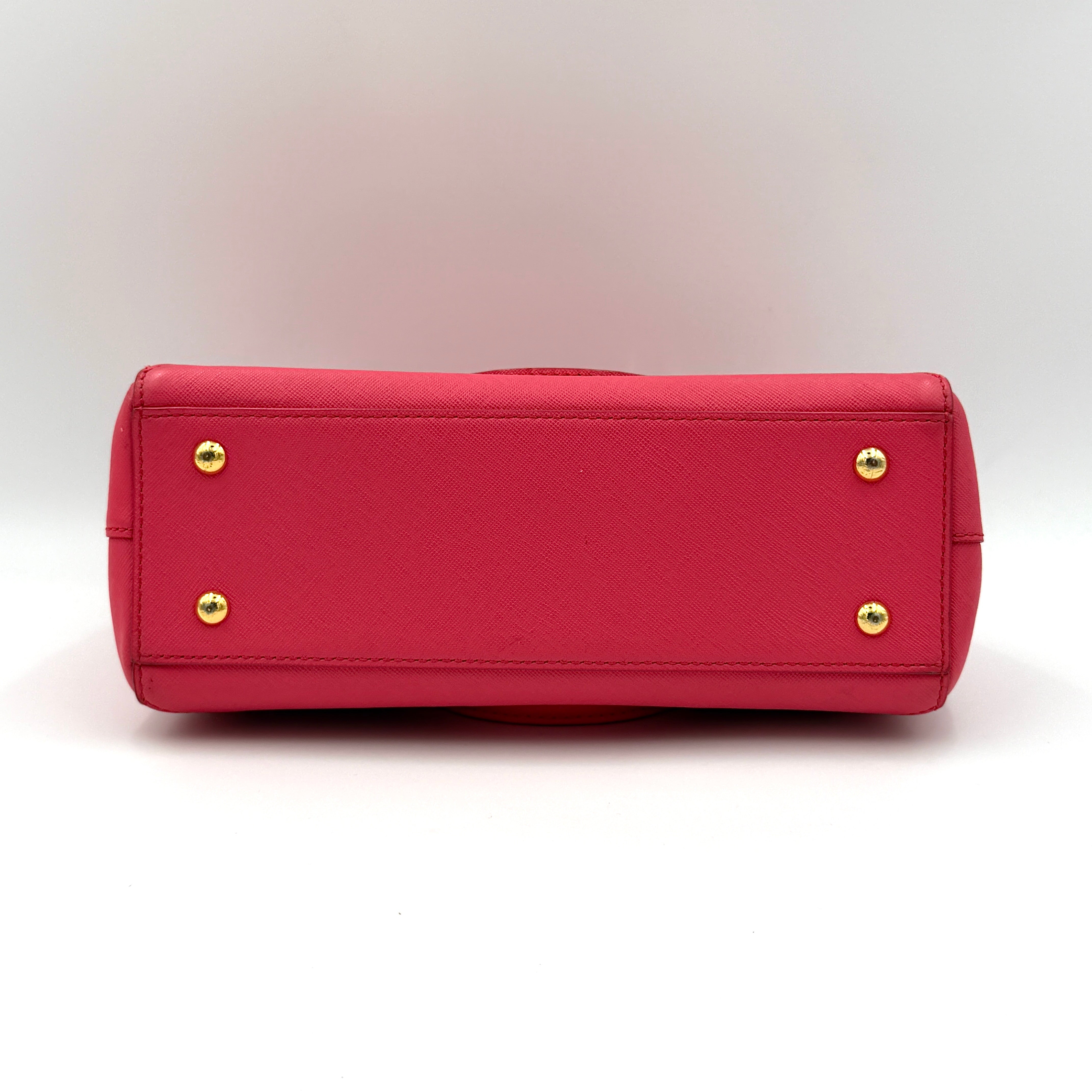 MCM 2Way Nuovo Handbag Pink