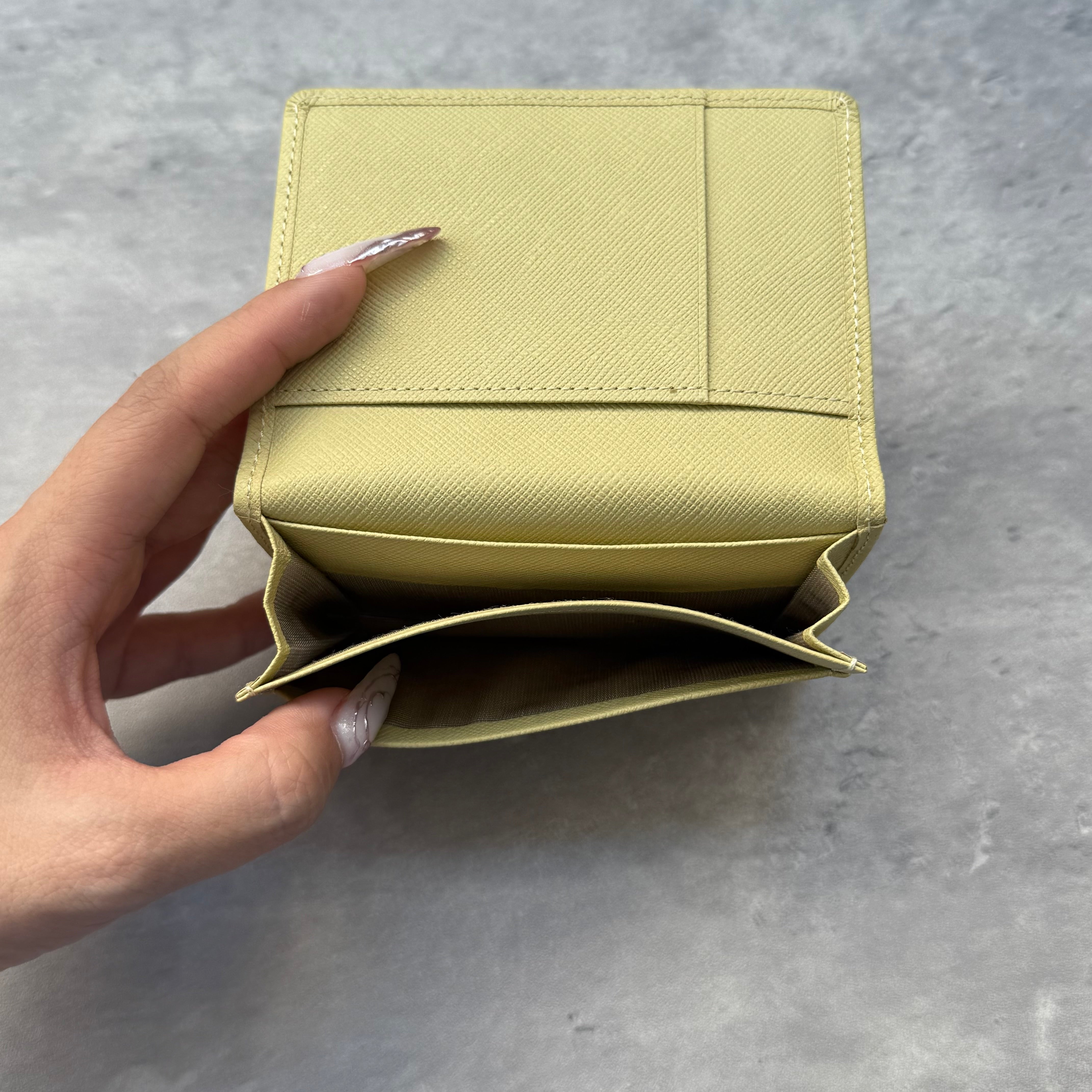 Burberry Nova Check Cardholder Yellow