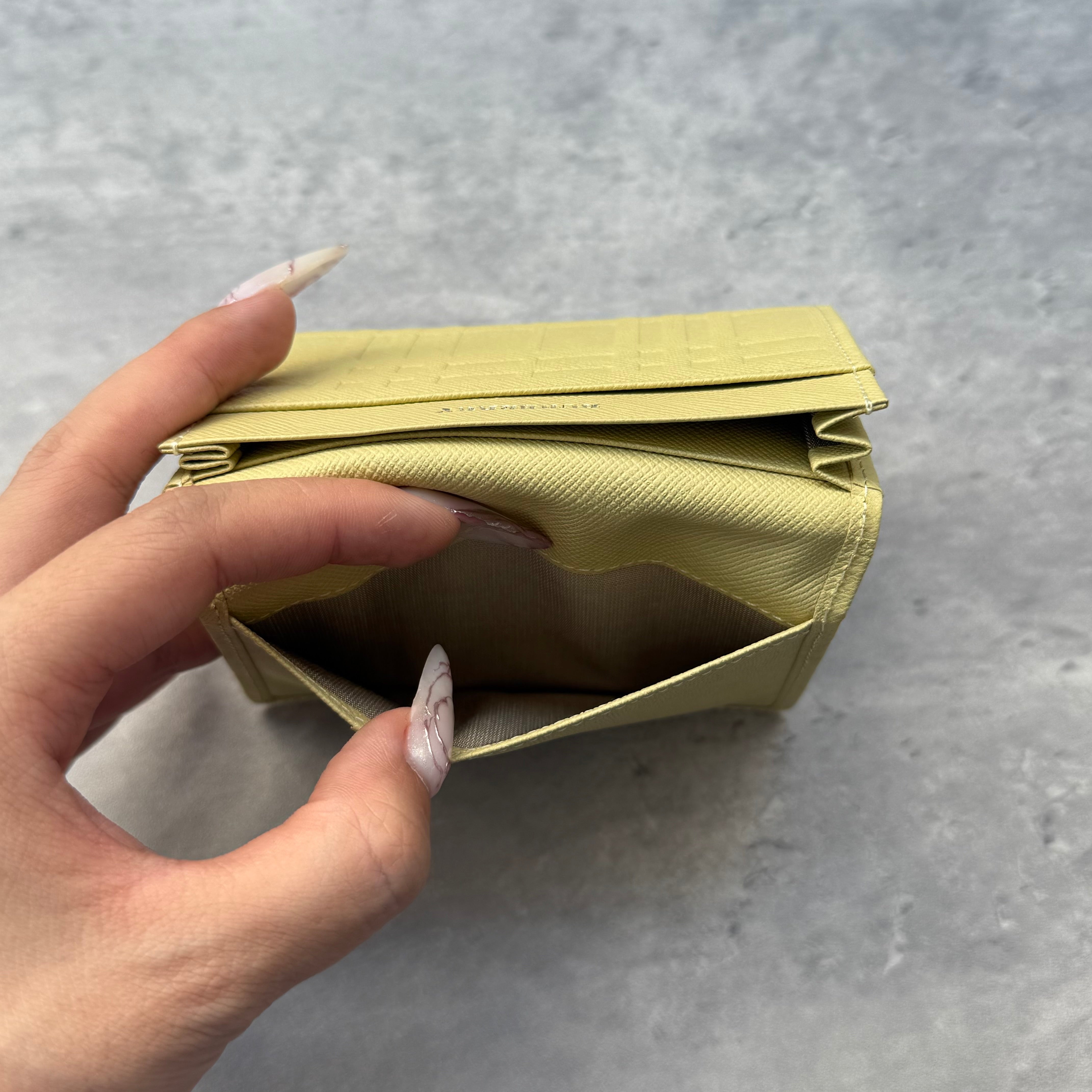 Burberry Nova Check Cardholder Yellow