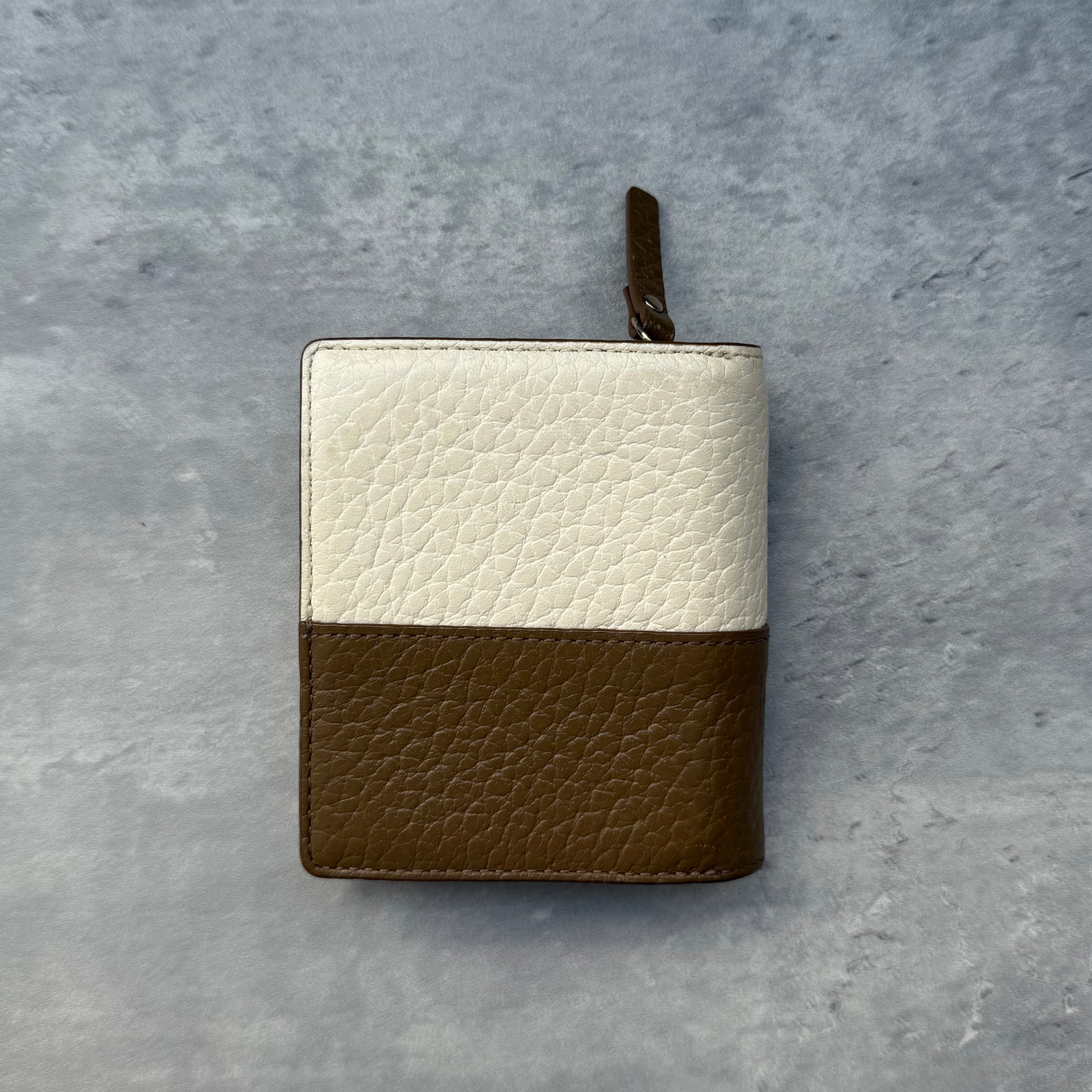 Kate Spade Mini Wallet Brown/White