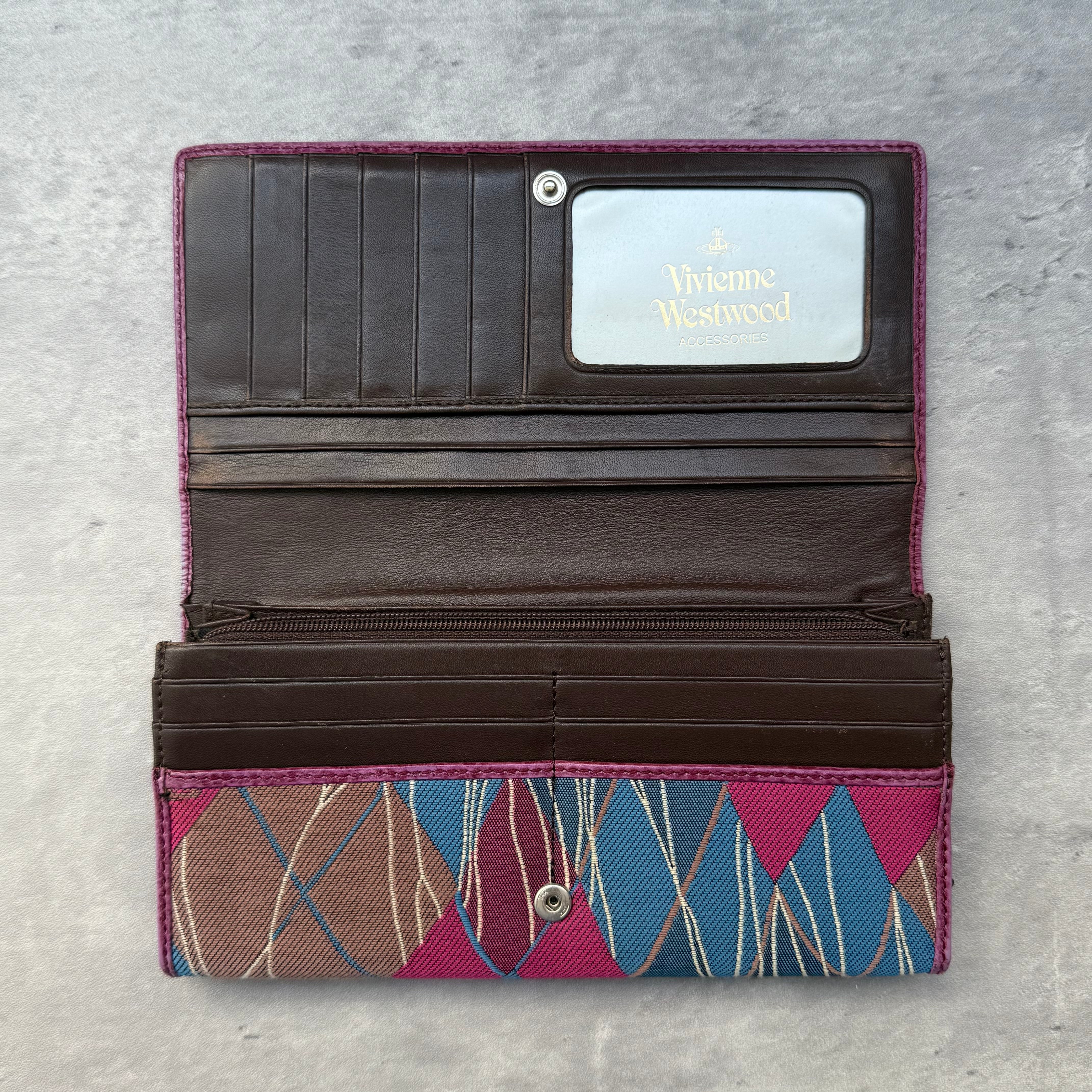 Vivienne Westwood Argyle Wallet Multicolor