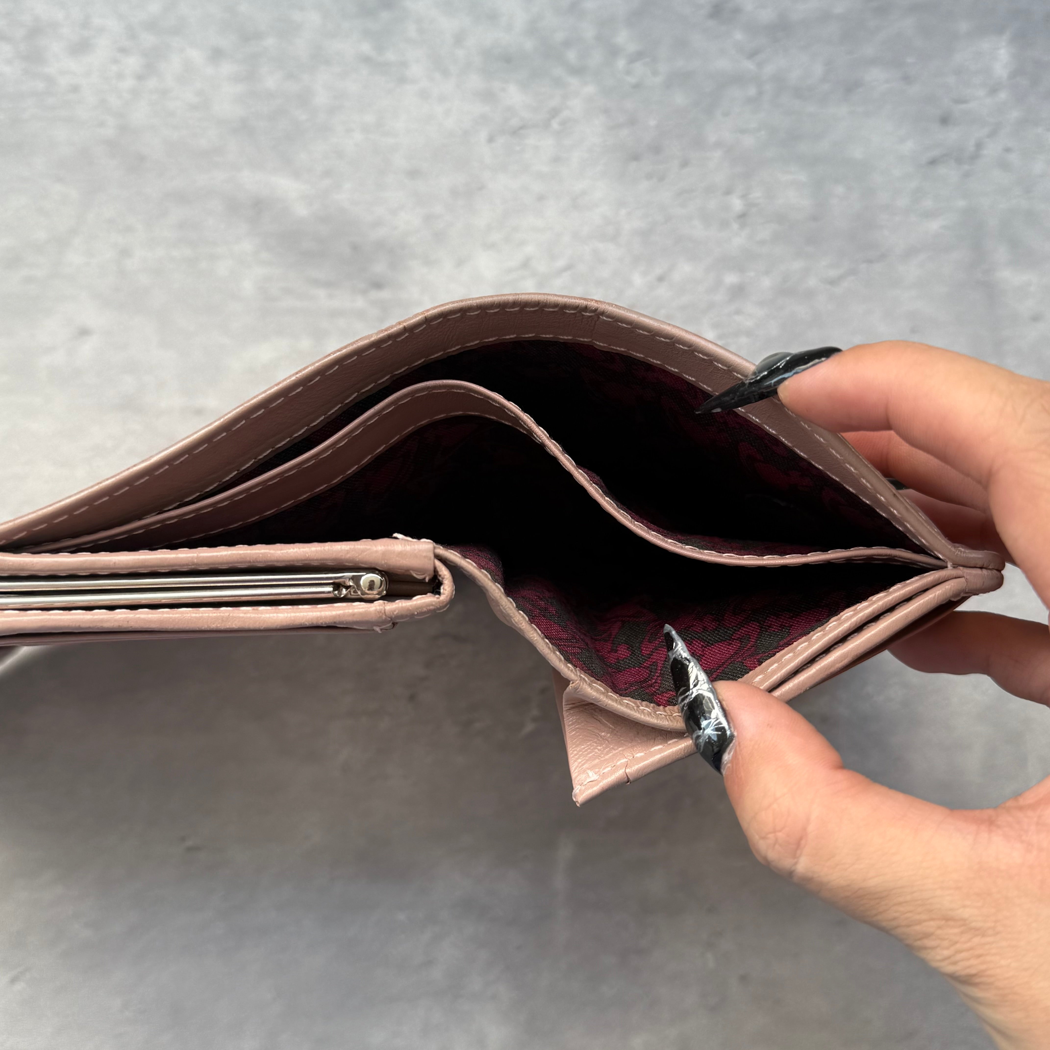 Vivienne Westwood Orb Trifold Wallet Light Pink