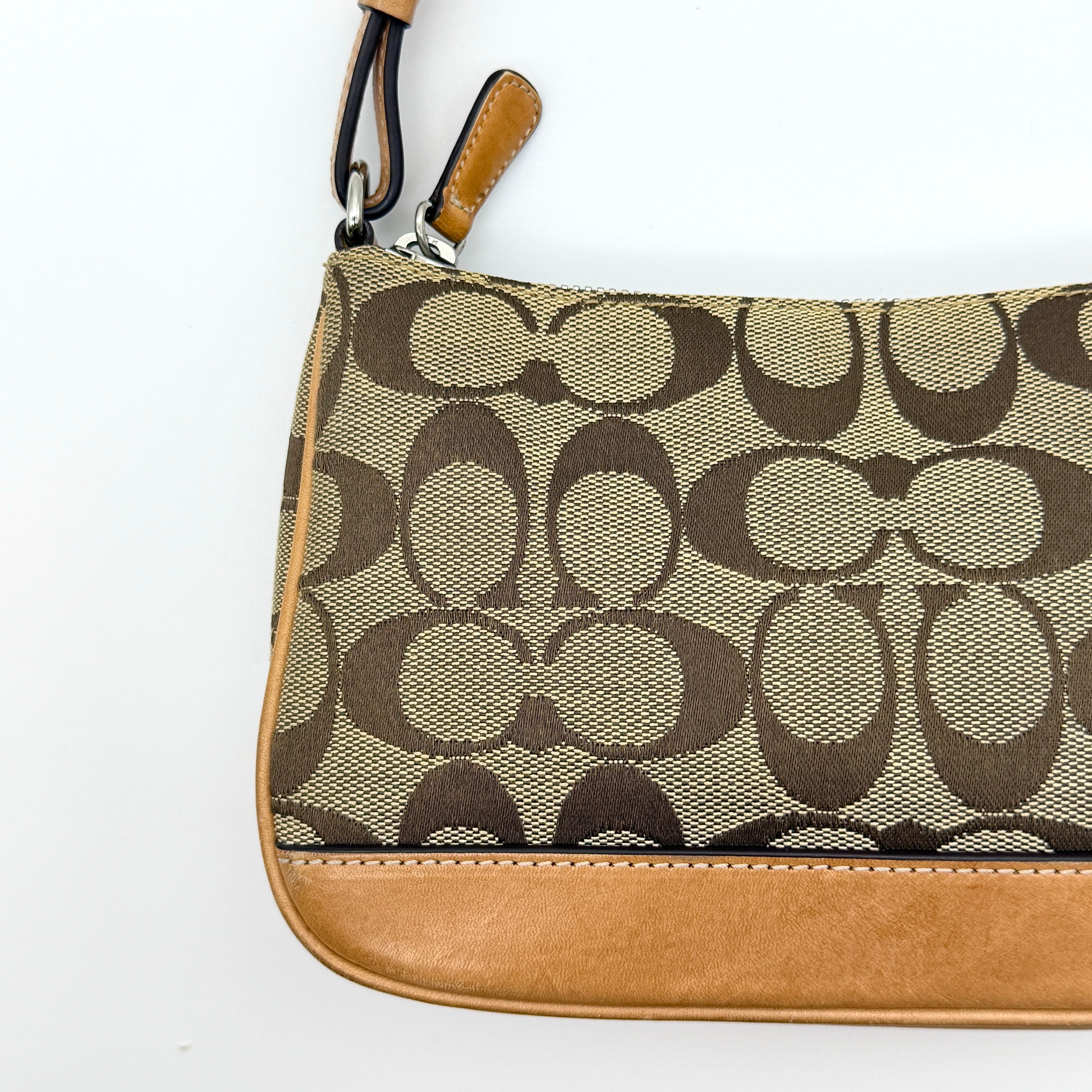 Coach Y2K Demi Shoulder Bag Tan